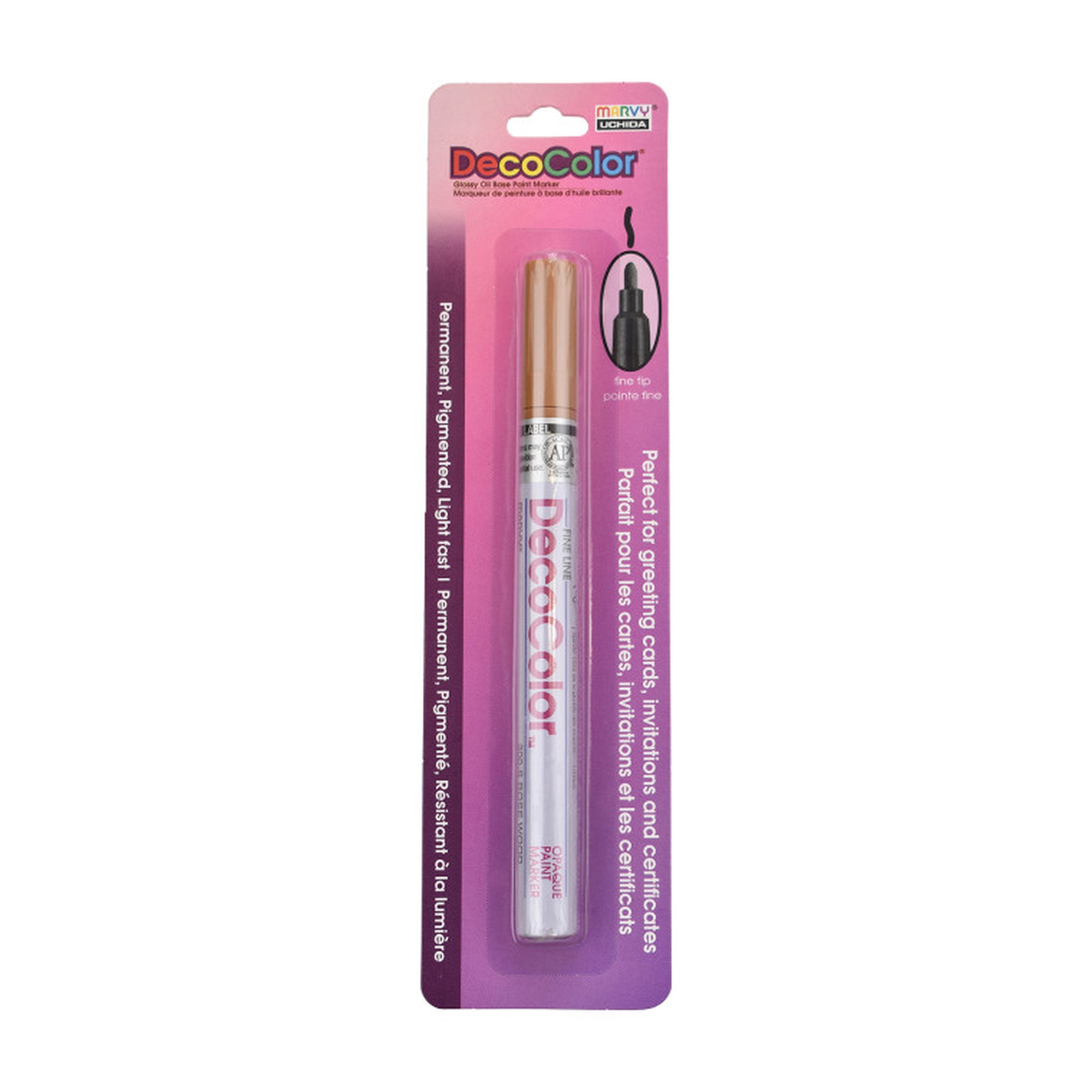 Fine Tip Rosewood Permanent Paint Marker