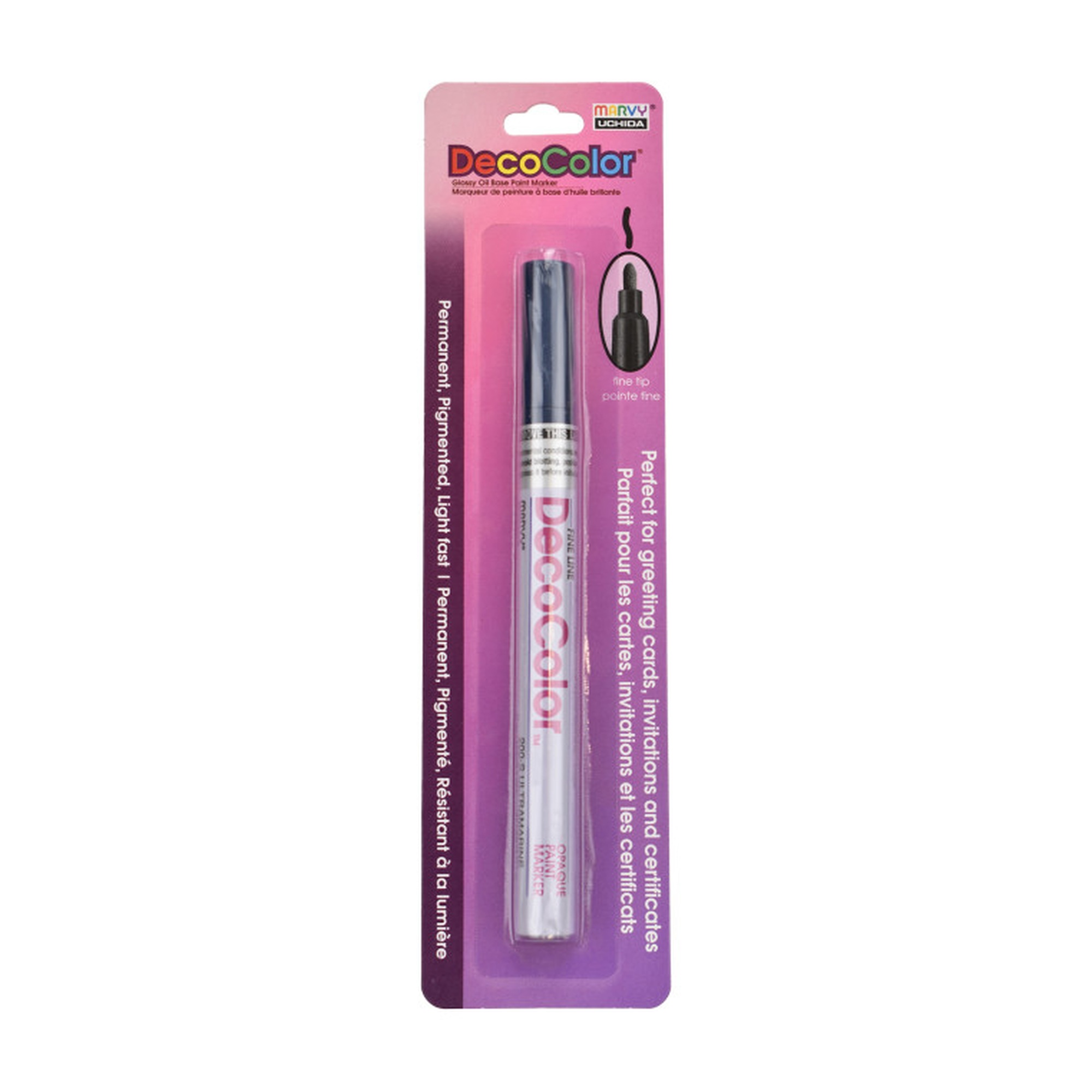 Ultramarine Fine-Tip Oil Paint Marker