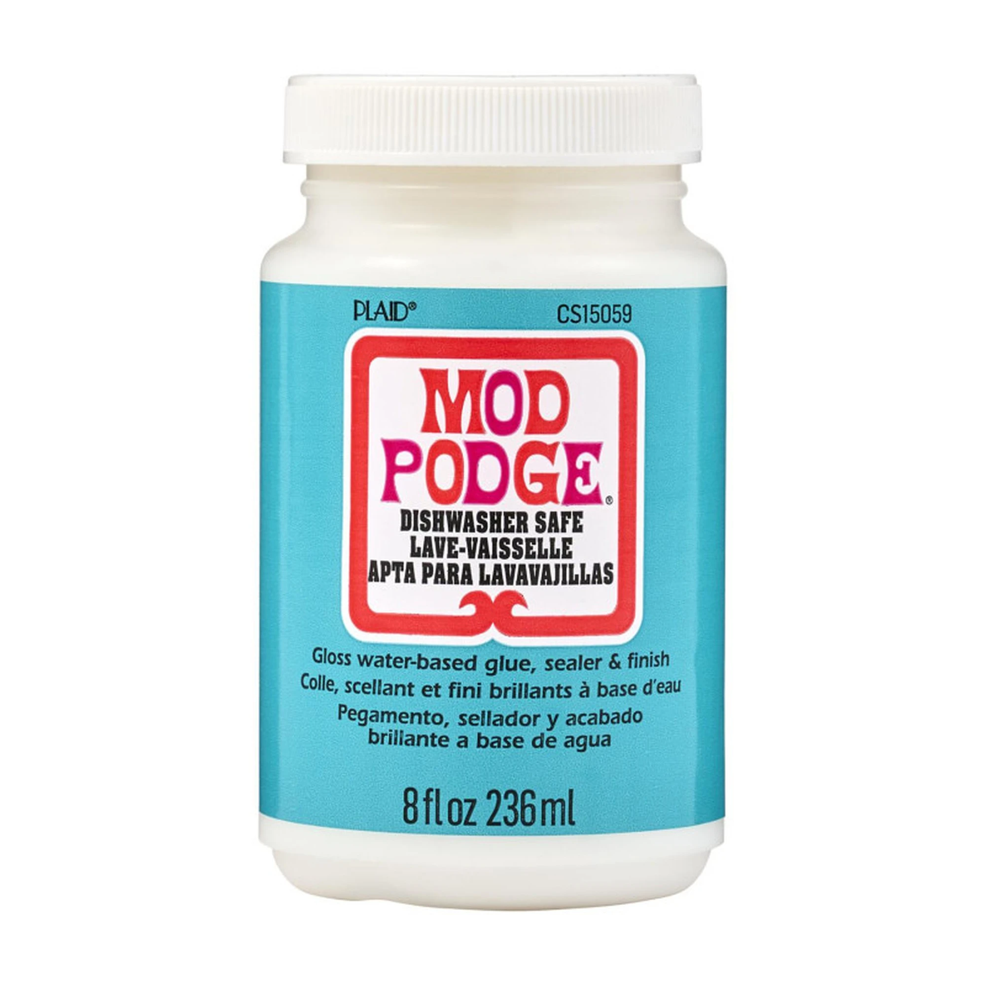 Dishwasher-Safe Gloss Decoupage Glue, 8 oz.