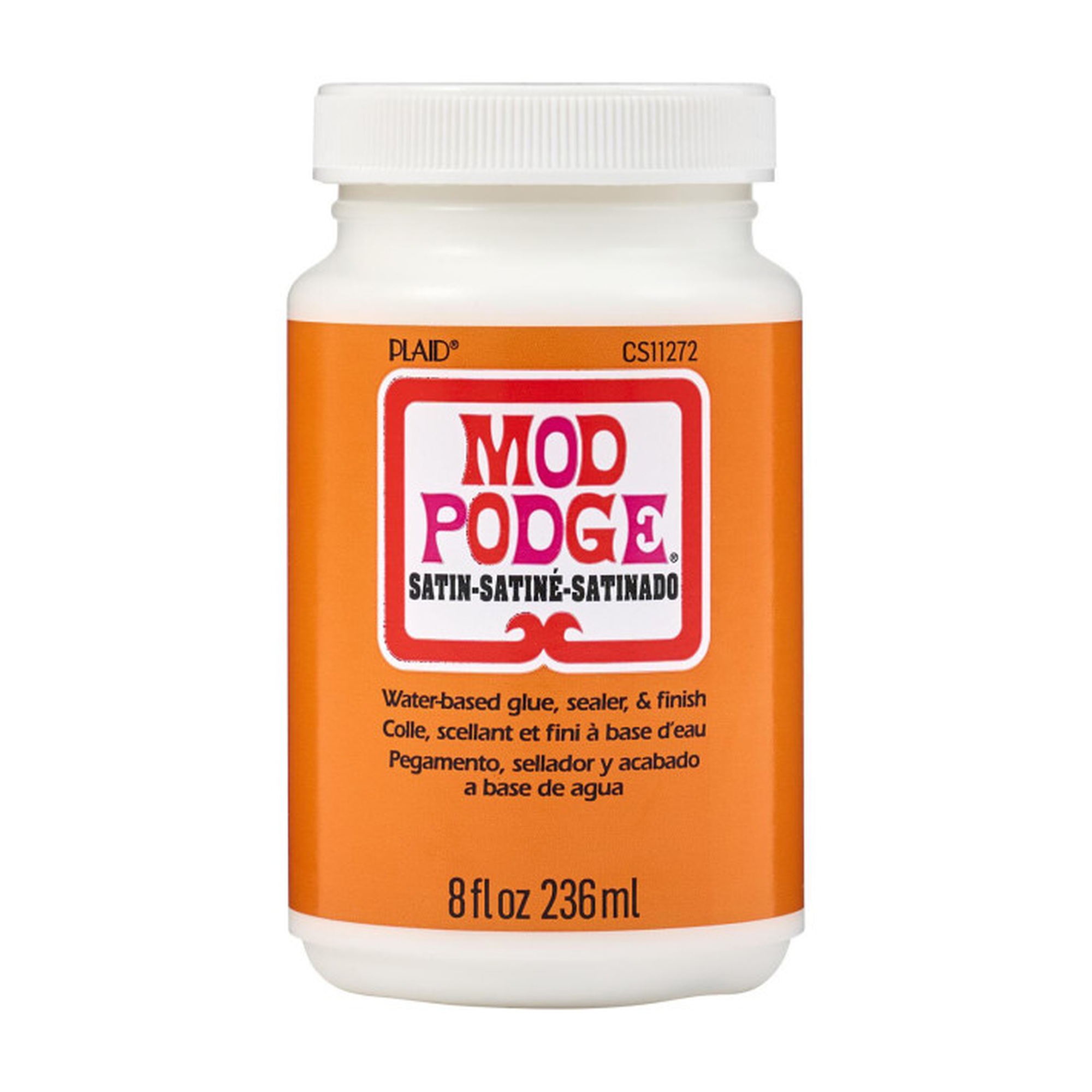 Satin Decoupage Glue, 8 oz.