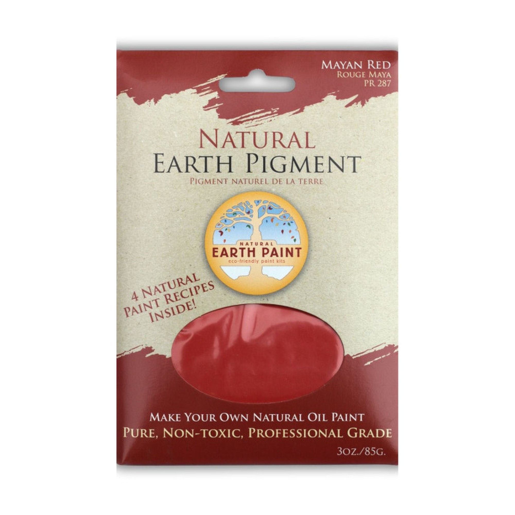 Mayan Red Earth & Mineral Pigment, 3 oz