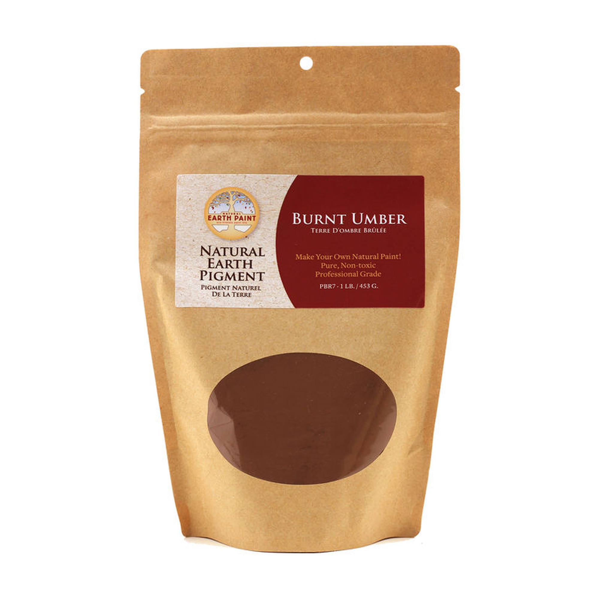 Burnt Umber Earth Pigment, 1 lb