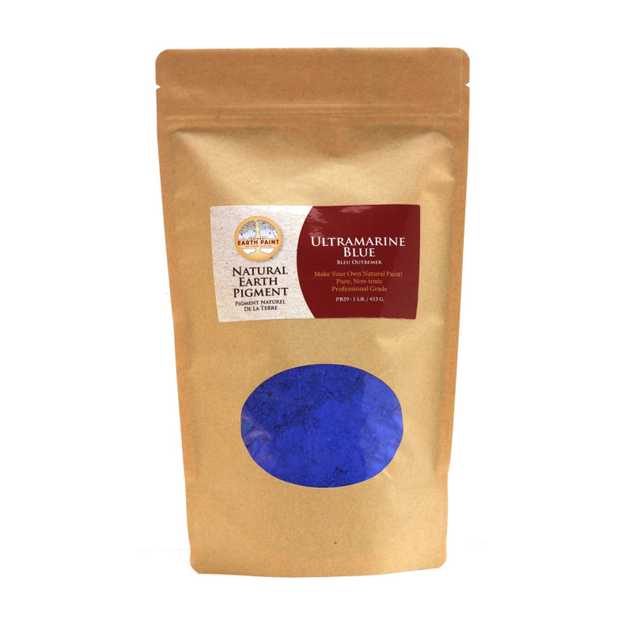 Ultramarine Blue Earth & Mineral Pigment, 1 lb