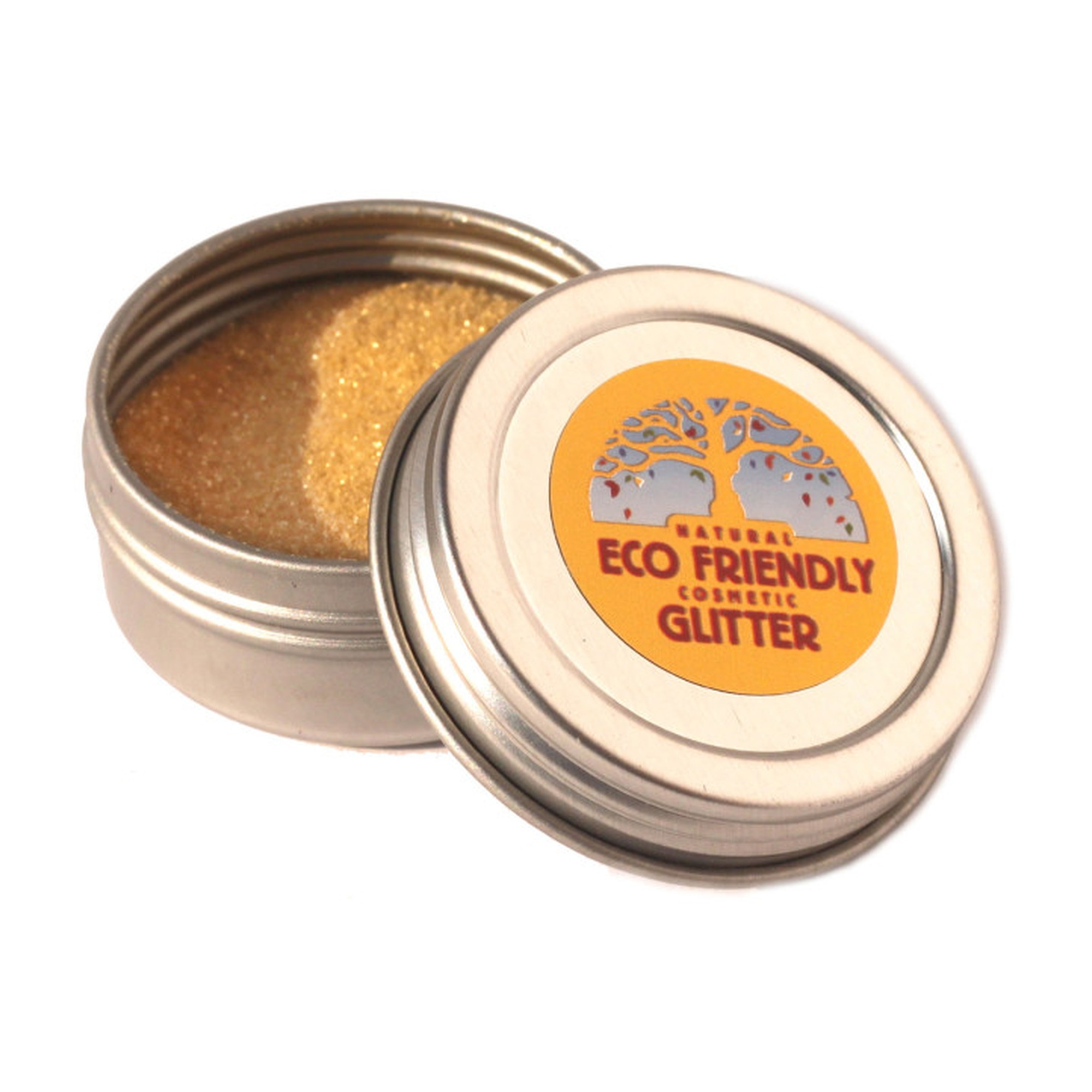 Eco-Friendly Gold Cosmetic Glitter