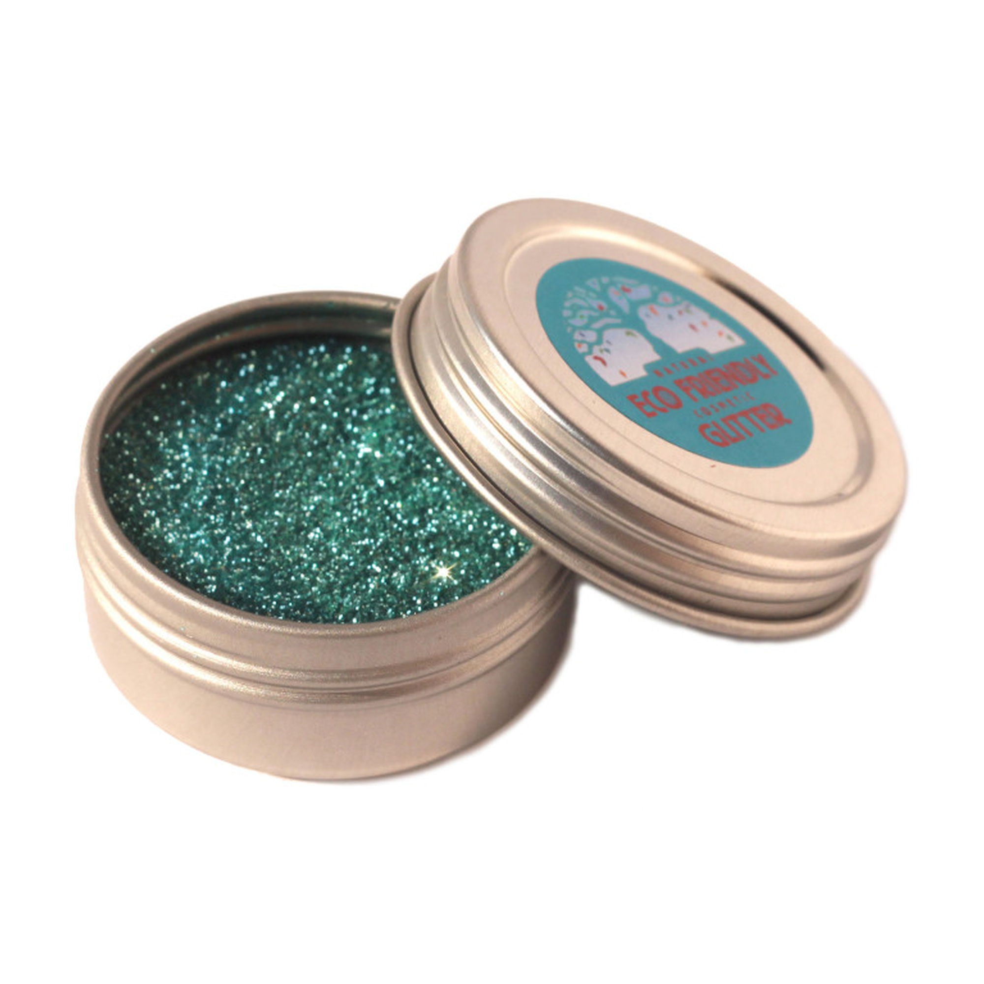 Turquoise Eco-Friendly Cosmetic Glitter