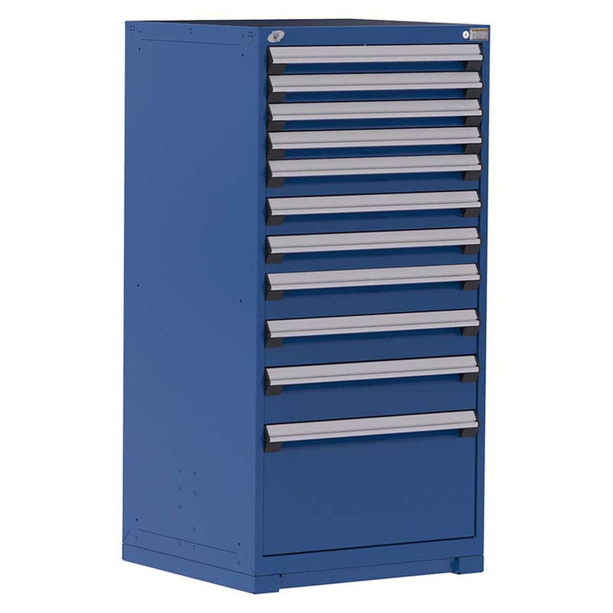 11-Drawer Heavy-Duty Modular Cabinet, 30"W x 27"D x 60"H - Without Dividers