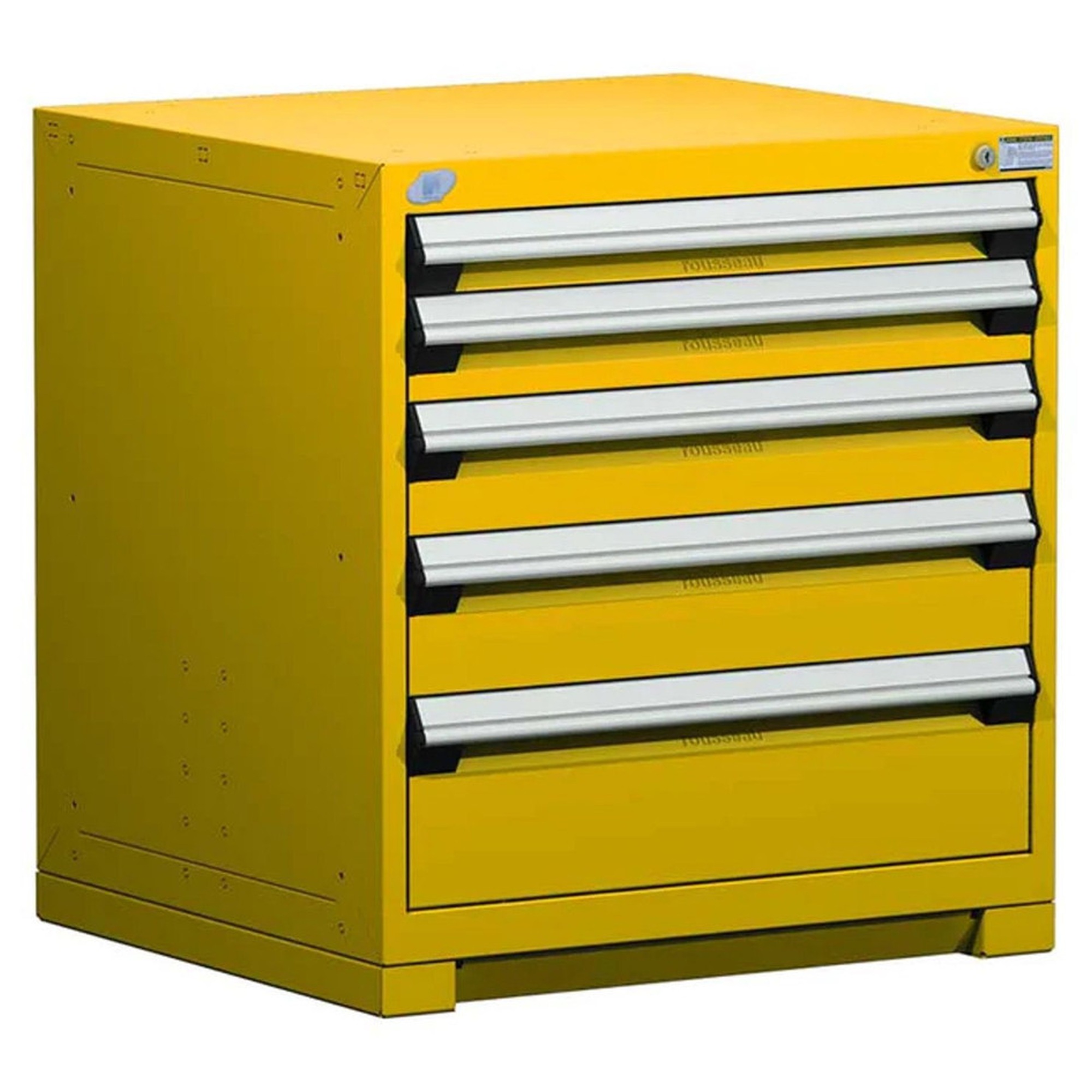 5-Drawer Heavy-Duty Modular Cabinet, 30"W x 21"D x 32"H - Without Dividers