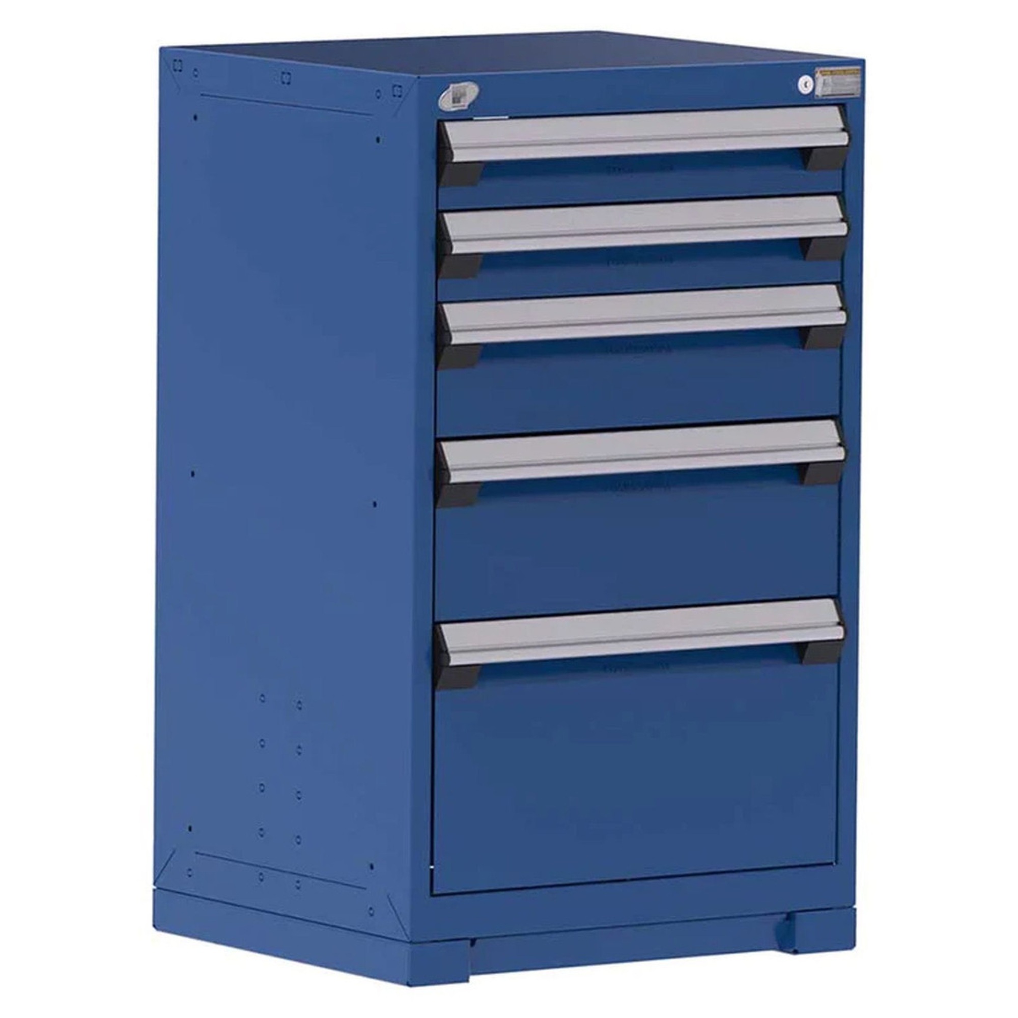5-Drawer Heavy-Duty Modular Cabinet, 24"W x 21"D x 40"H - With Dividers
