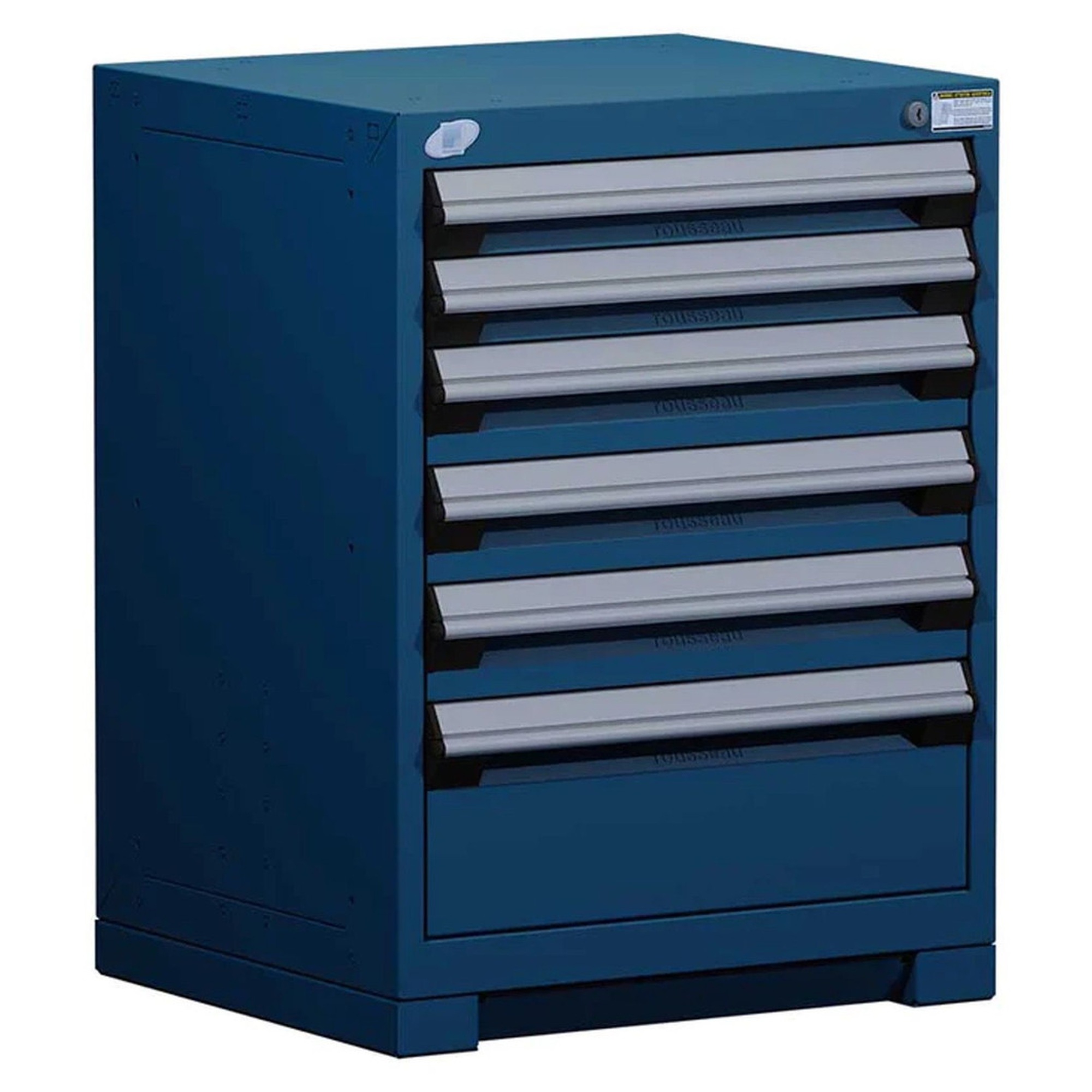 6-Drawer Heavy-Duty Modular Cabinet, 24"W x 21"D x 32"H - Without Dividers