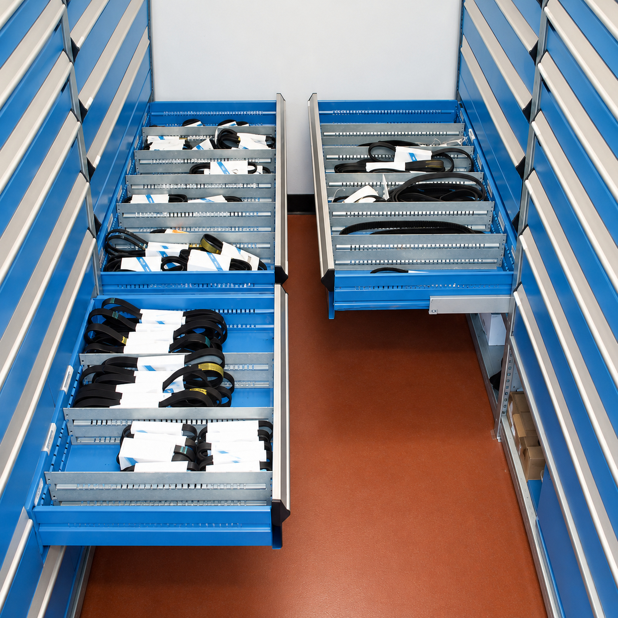 Rousseau multi-drawer storage application example