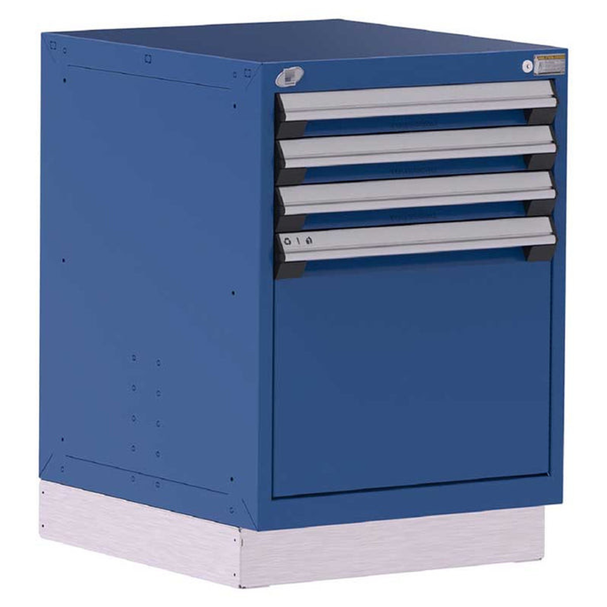 4-Drawer Heavy-Duty Modular Cabinet, 24"W x 27"D x 34"H - Without Dividers