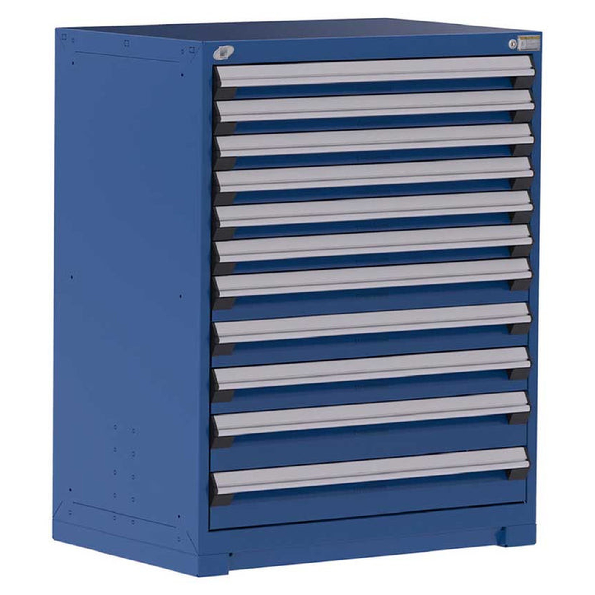 11-Drawer Heavy-Duty Modular Cabinet, 36"W x 24"D x 46"H - With Dividers - Drawer heights: 6 3"H, 3 4"H, 2 5"H