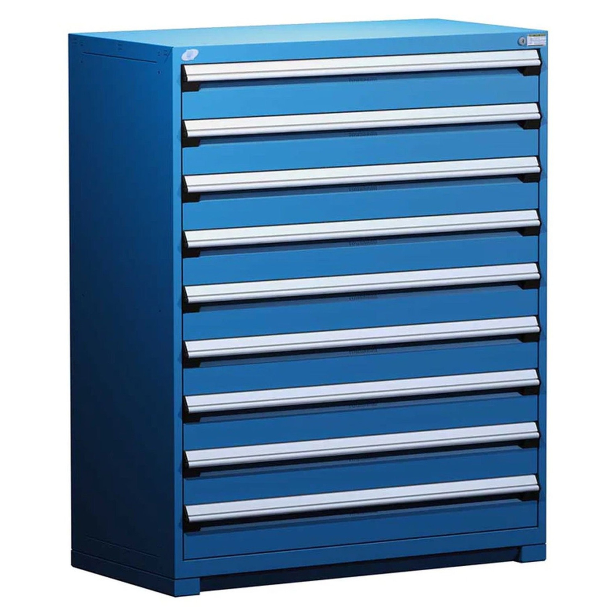 9-Drawer Heavy-Duty Modular Cabinet, 48"W x 24"D x 60"H - With Dividers