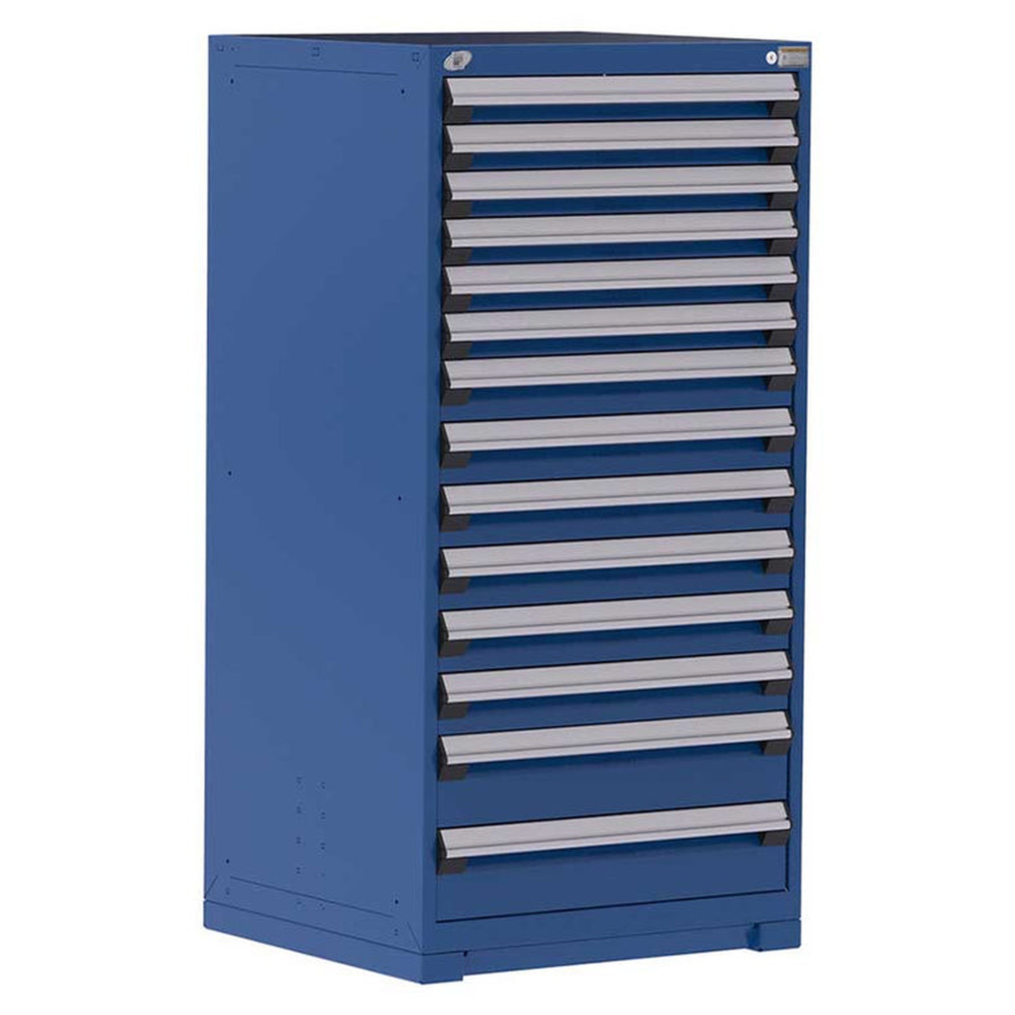 14-Drawer Heavy-Duty Modular Cabinet, 30"W x 27"D x 60"H - Without Dividers