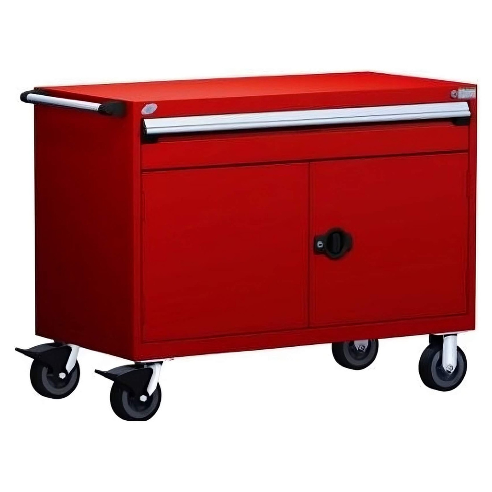 1-Drawer Heavy-Duty Mobile Cabinet, 48"W x 27"D x 37.5"H - Without Dividers