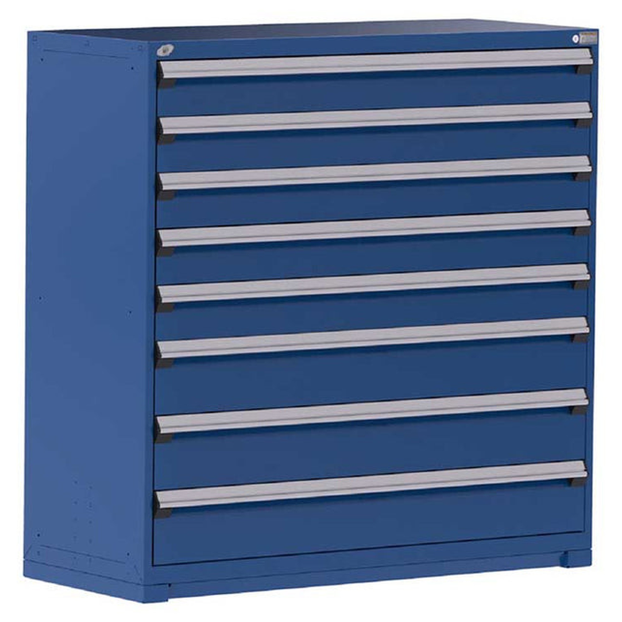 8-Drawer Heavy-Duty Modular Cabinet, 60"W x 24"D x 60"H - Without Dividers