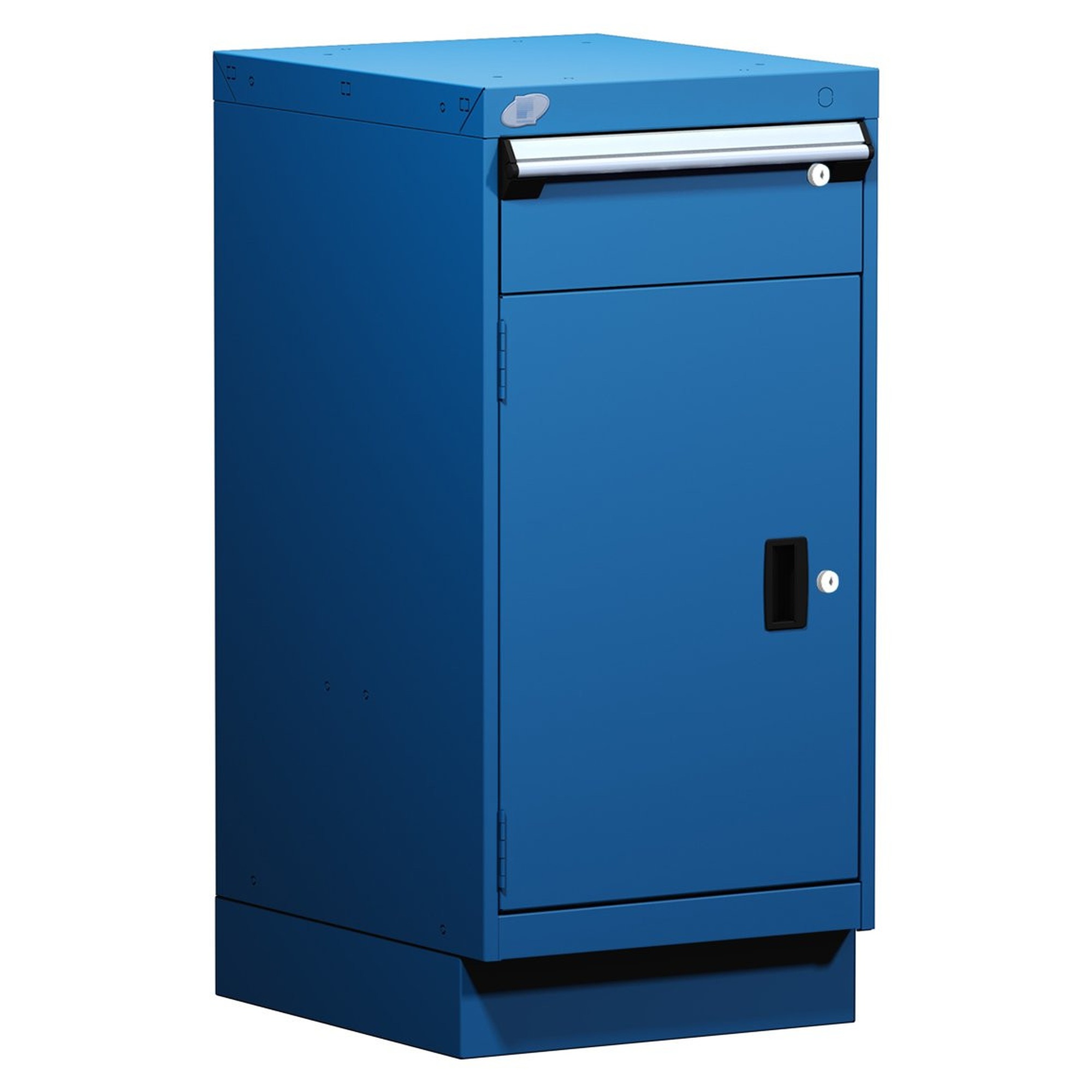 1-Drawer Modular Cabinet, 18"W x 21"D x 38"H - Without Dividers - Drawer heights: 1 6" H