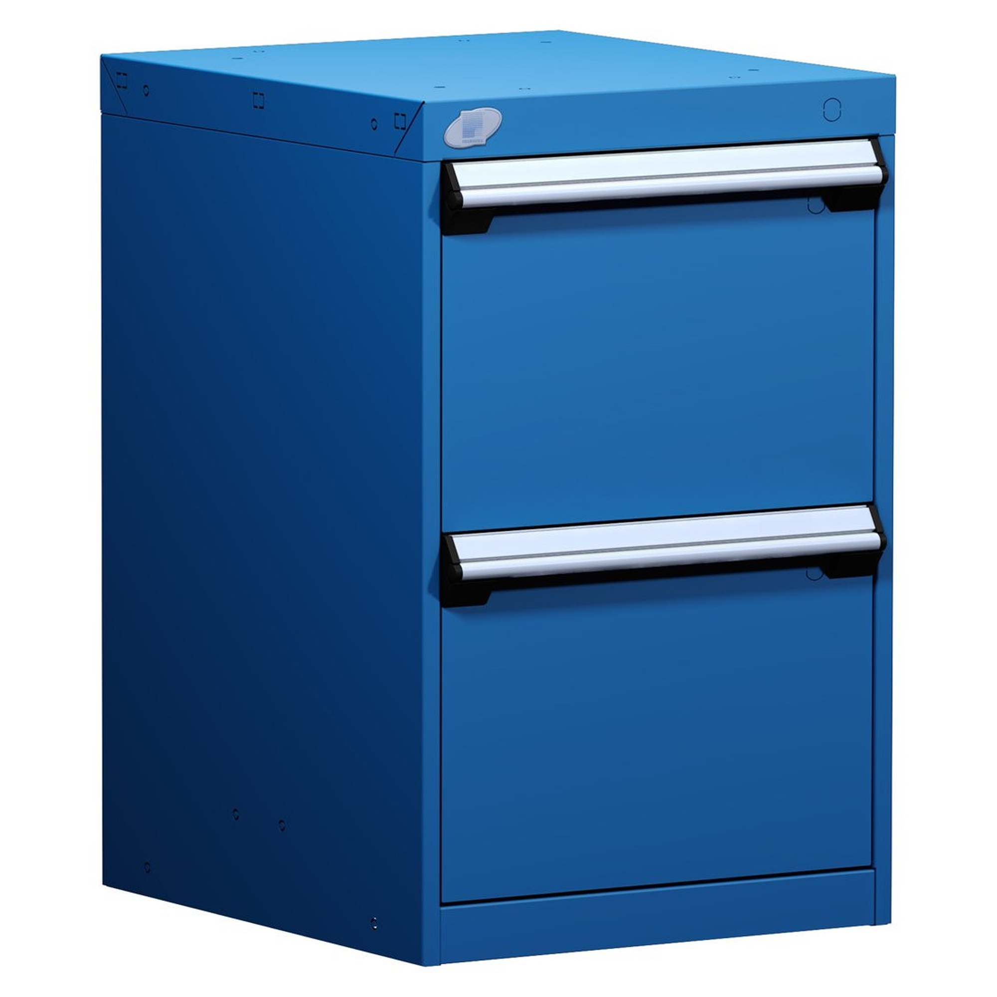 2-Drawer Modular Cabinet, 18"W x 21"D x 28"H - With Dividers