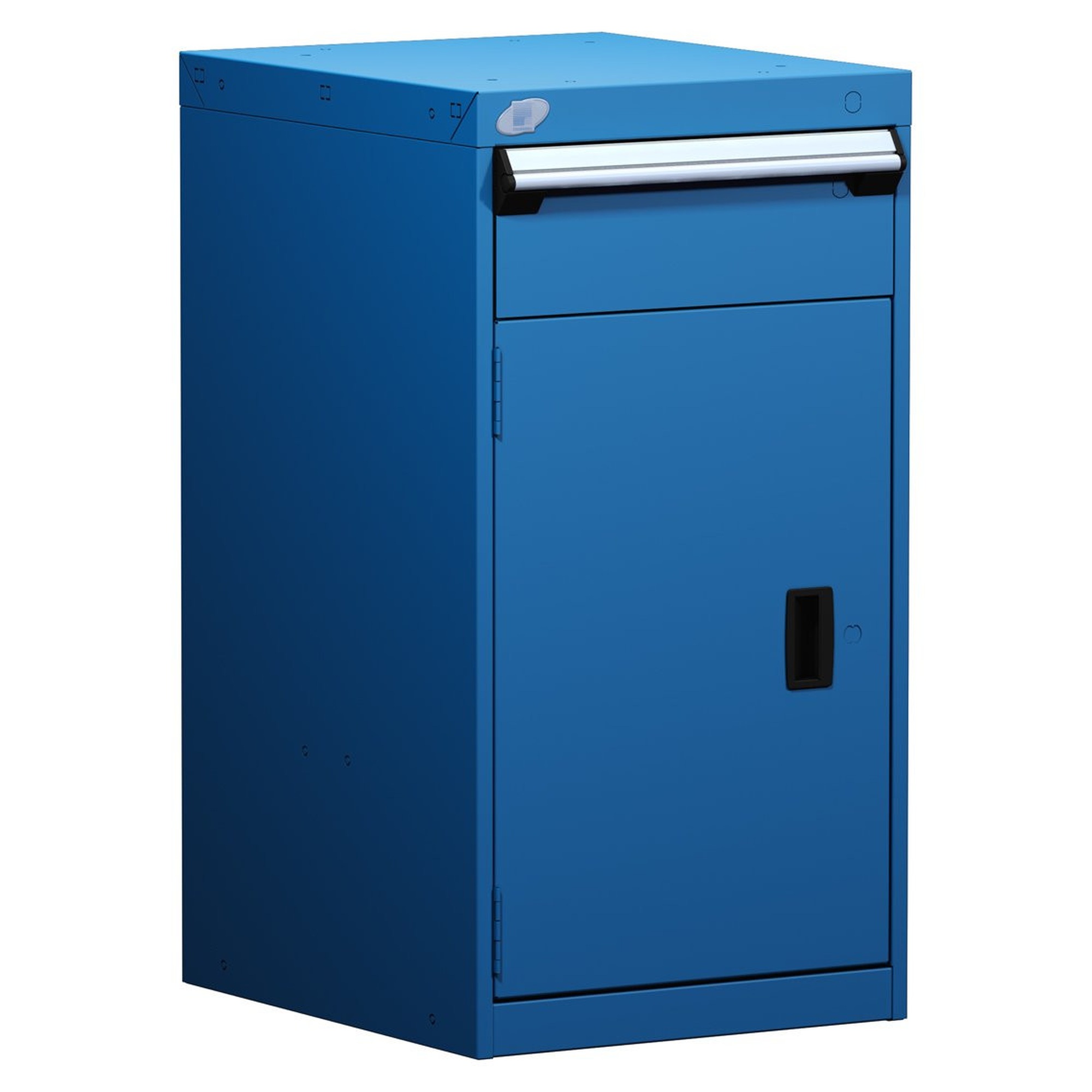 1-Drawer Modular Cabinet, 18"W x 21"D x 34"H - Without Dividers - Compartments: Compartments Sold Separately