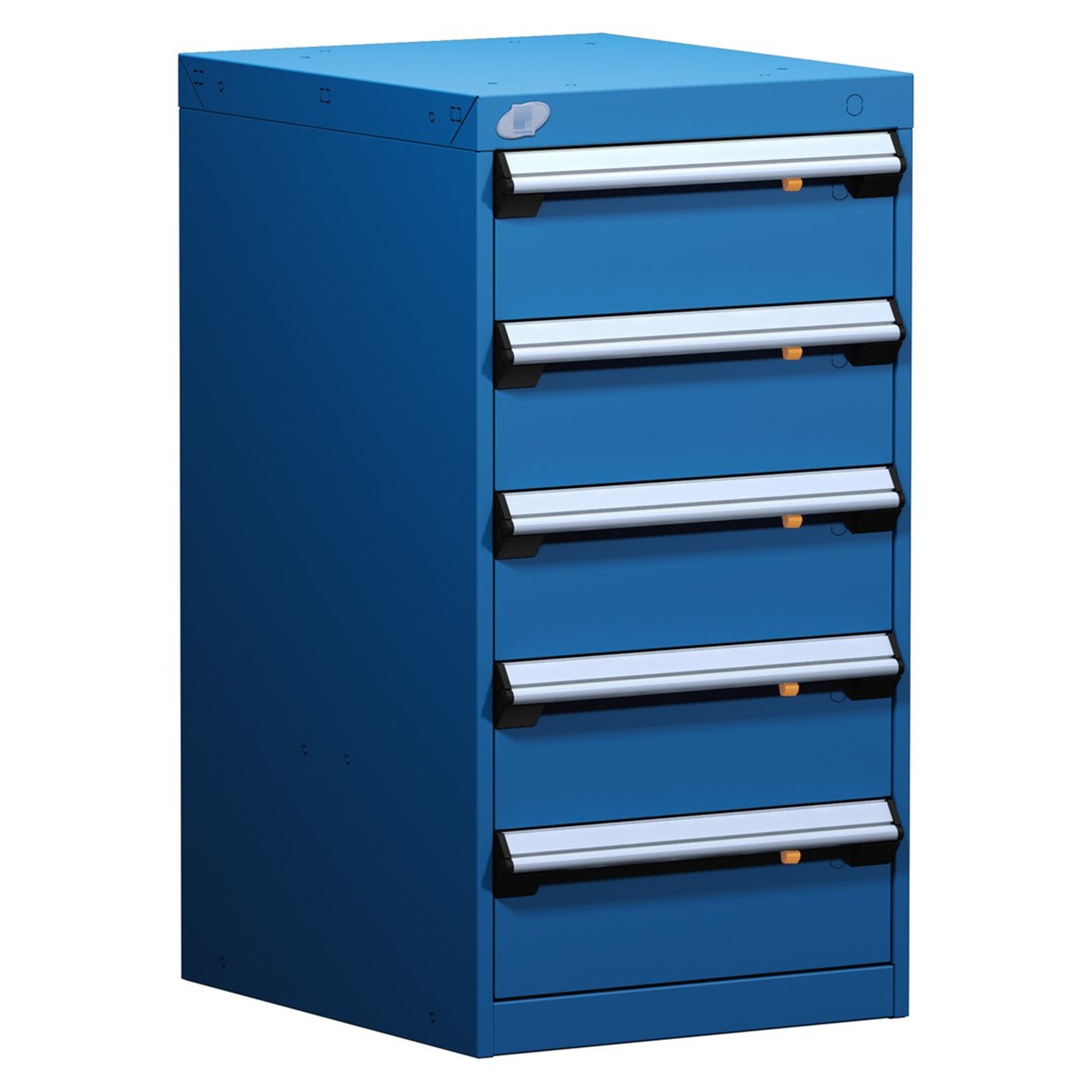 5-Drawer Modular Cabinet, 18"W x 21"D x 34"H - With Dividers - L3ABD-3403B