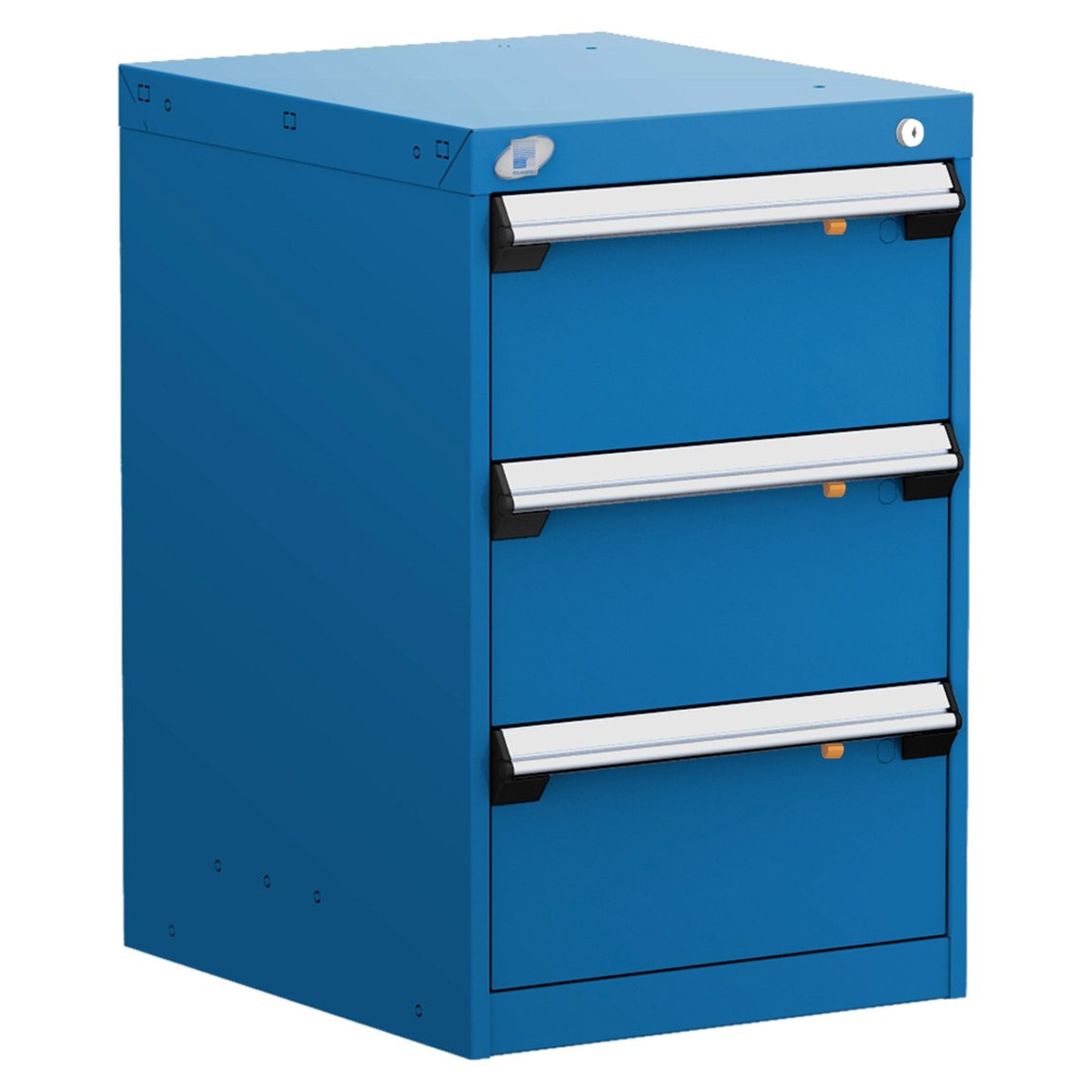 3-Drawer Modular Cabinet, 18"W x 21"D x 28"H - Without Dividers - L3ABD-2804L3B