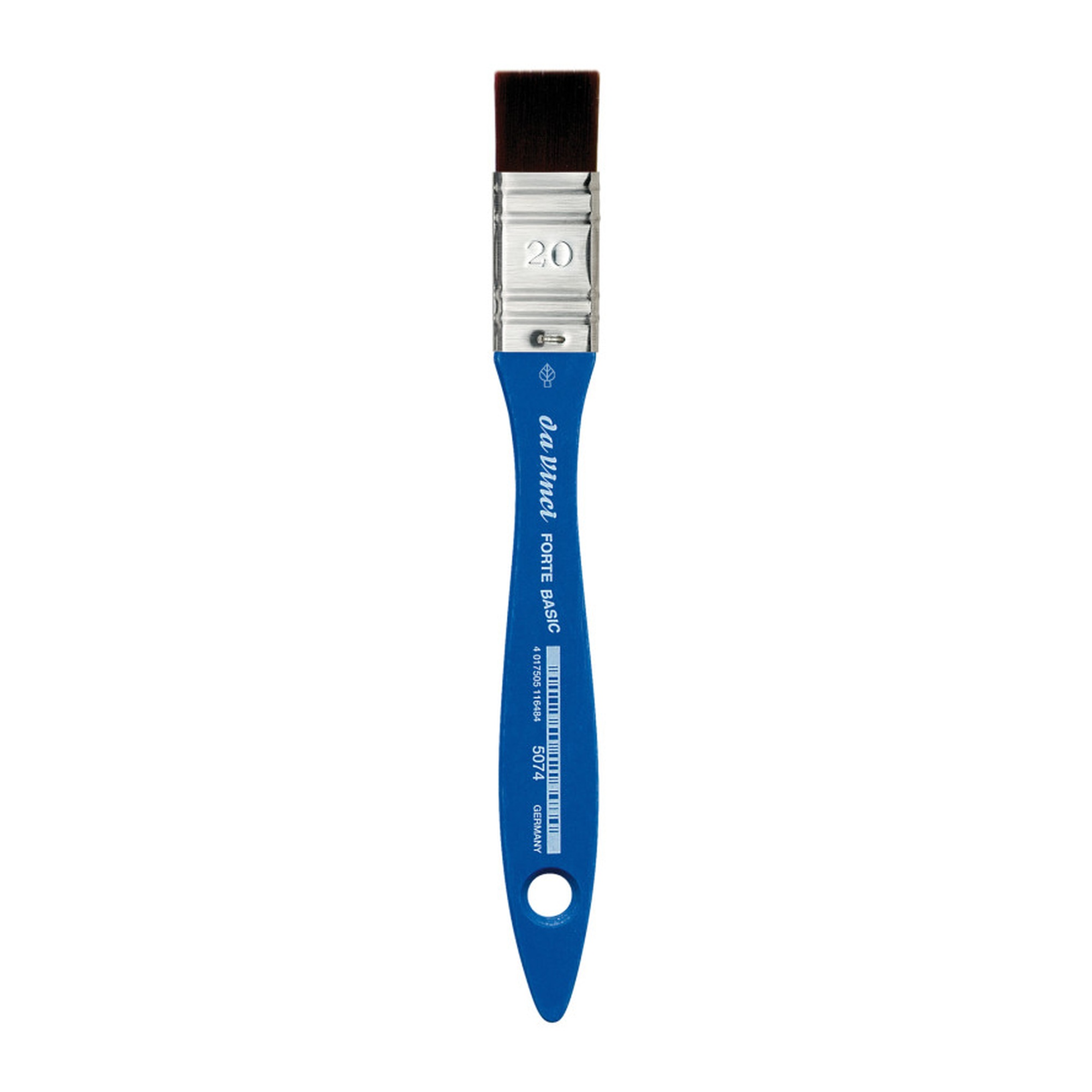 Forte Basic Flat Synthetic Mottler Brush, Size 20