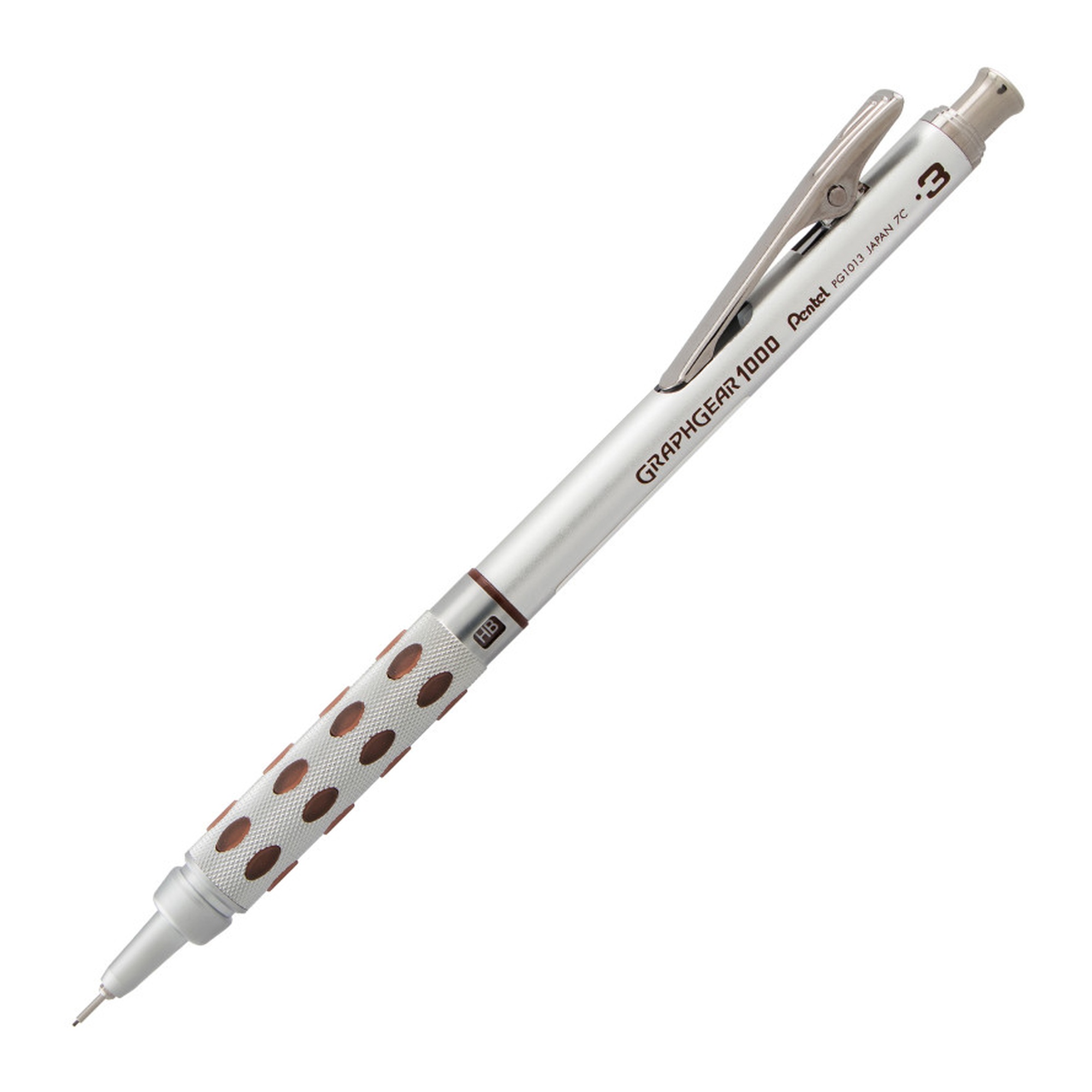 0.3mm Automatic Drafting Pencil with Brown Accents