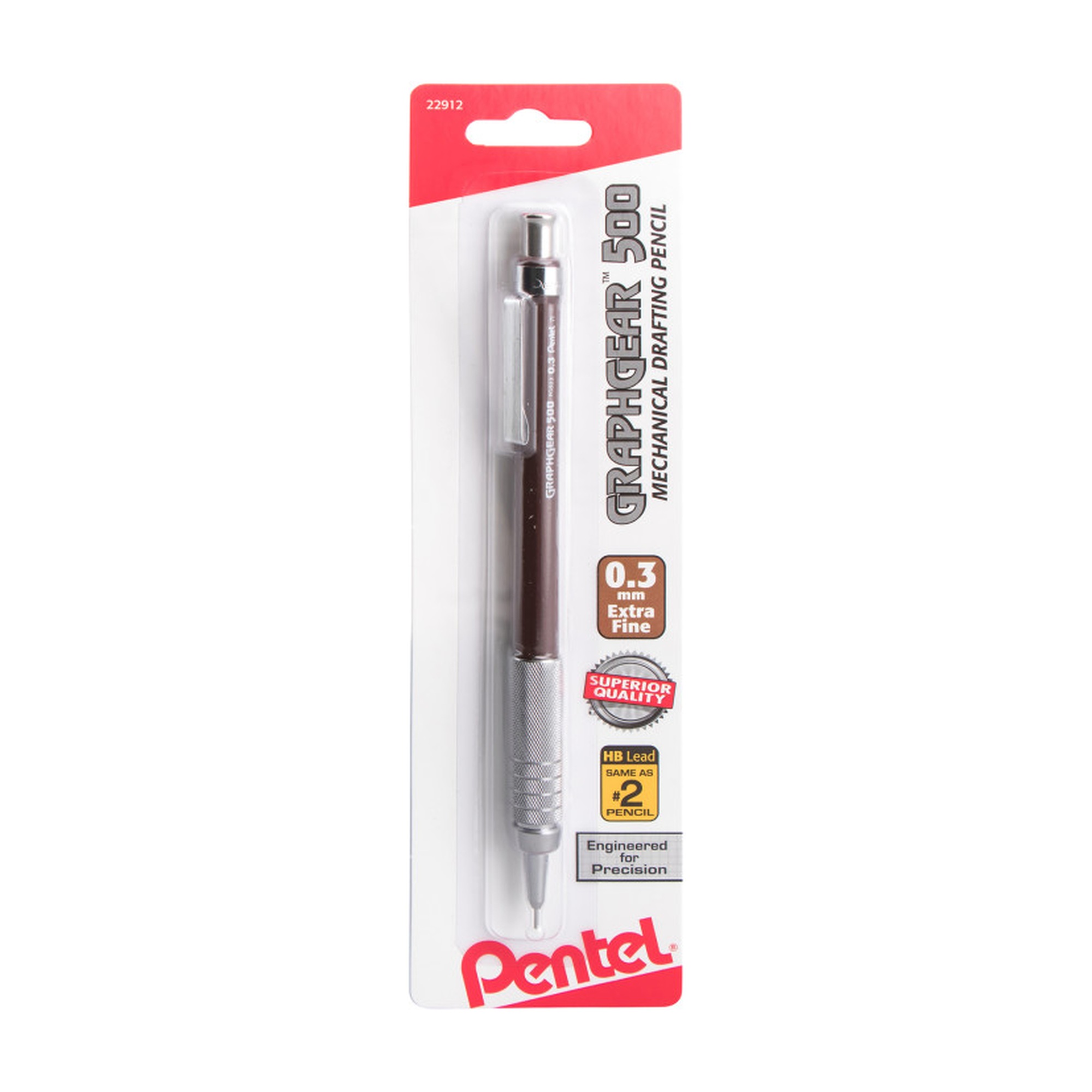 0.3 mm Brown Automatic Drafting Pencil