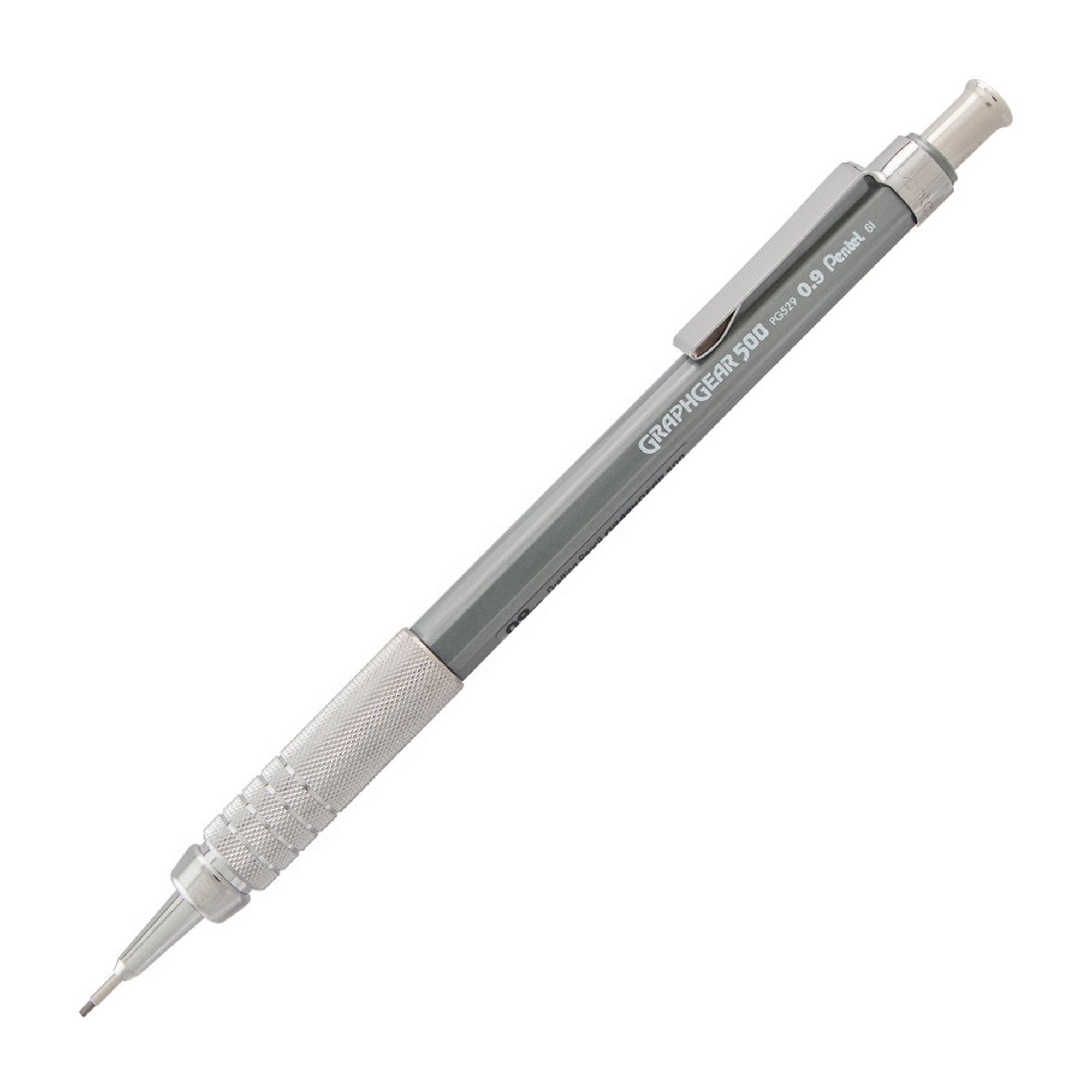 0.9 mm Automatic Drafting Pencil, Gray Barrel, 1 Count