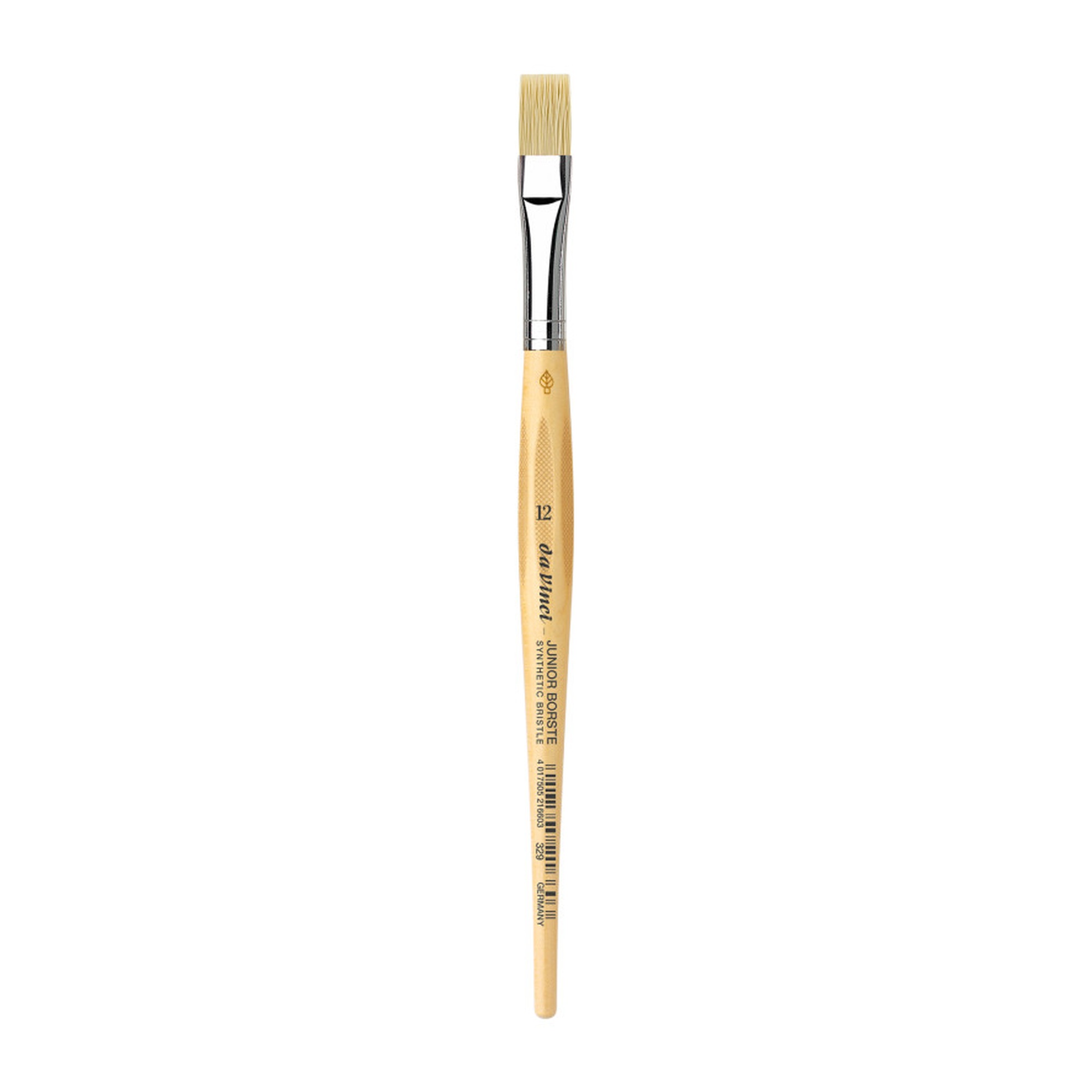 Synthetic Flat Tempera Student Brush, Size 12