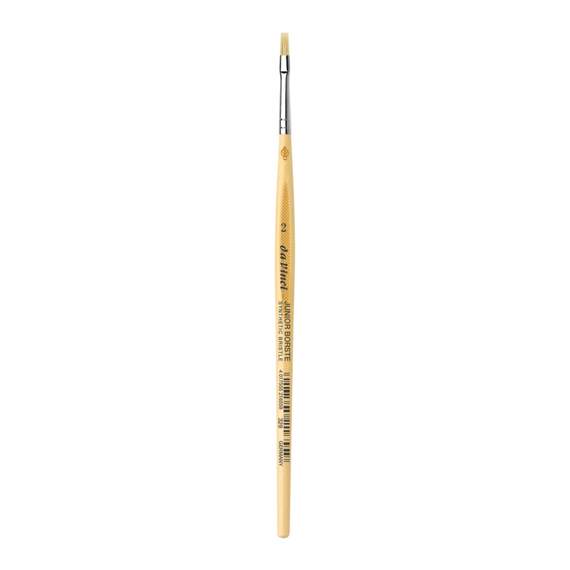 Junior Series 329 Size 2 Synthetic Flat Tempera Brush