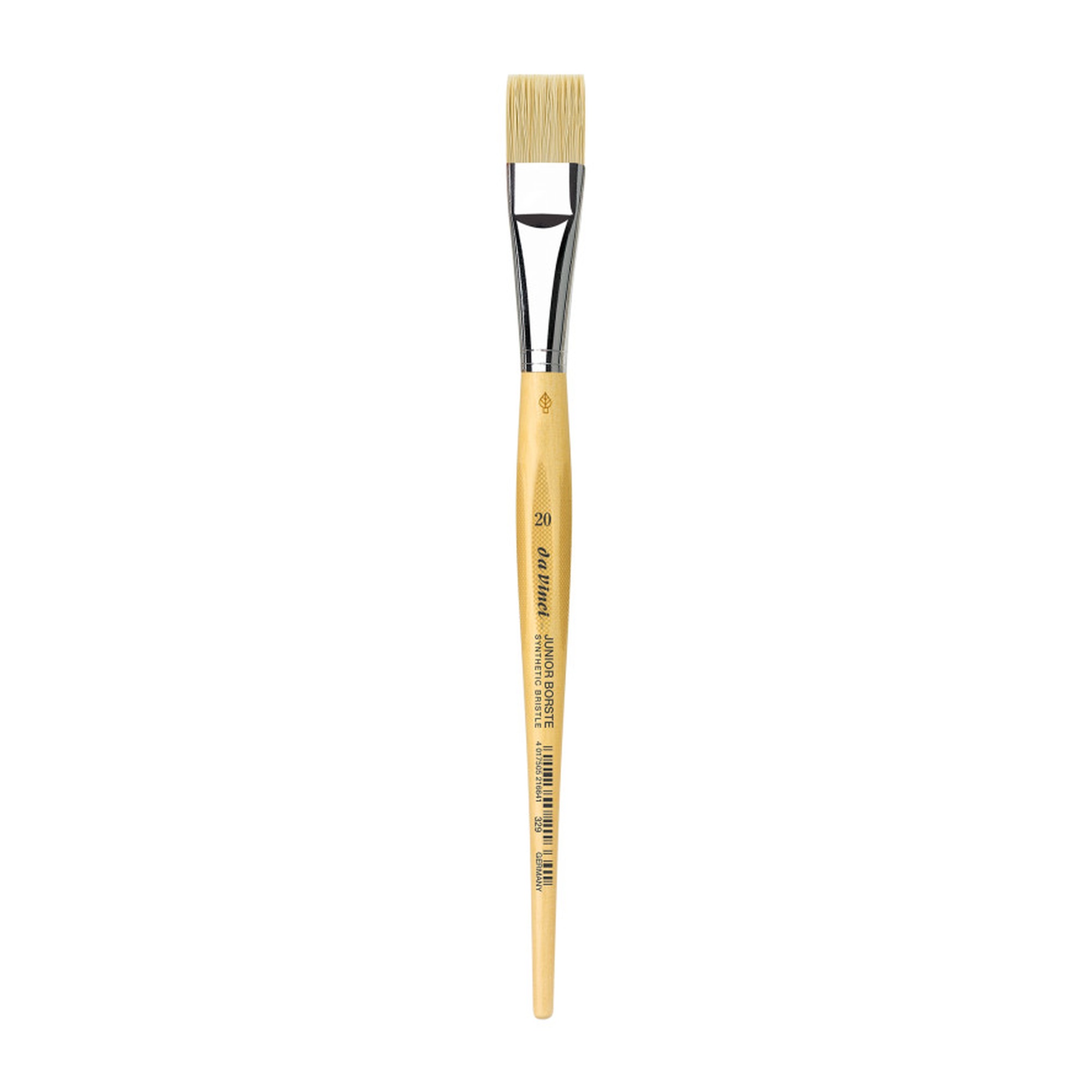 Synthetic Student Flat Paint Brush, Size 20