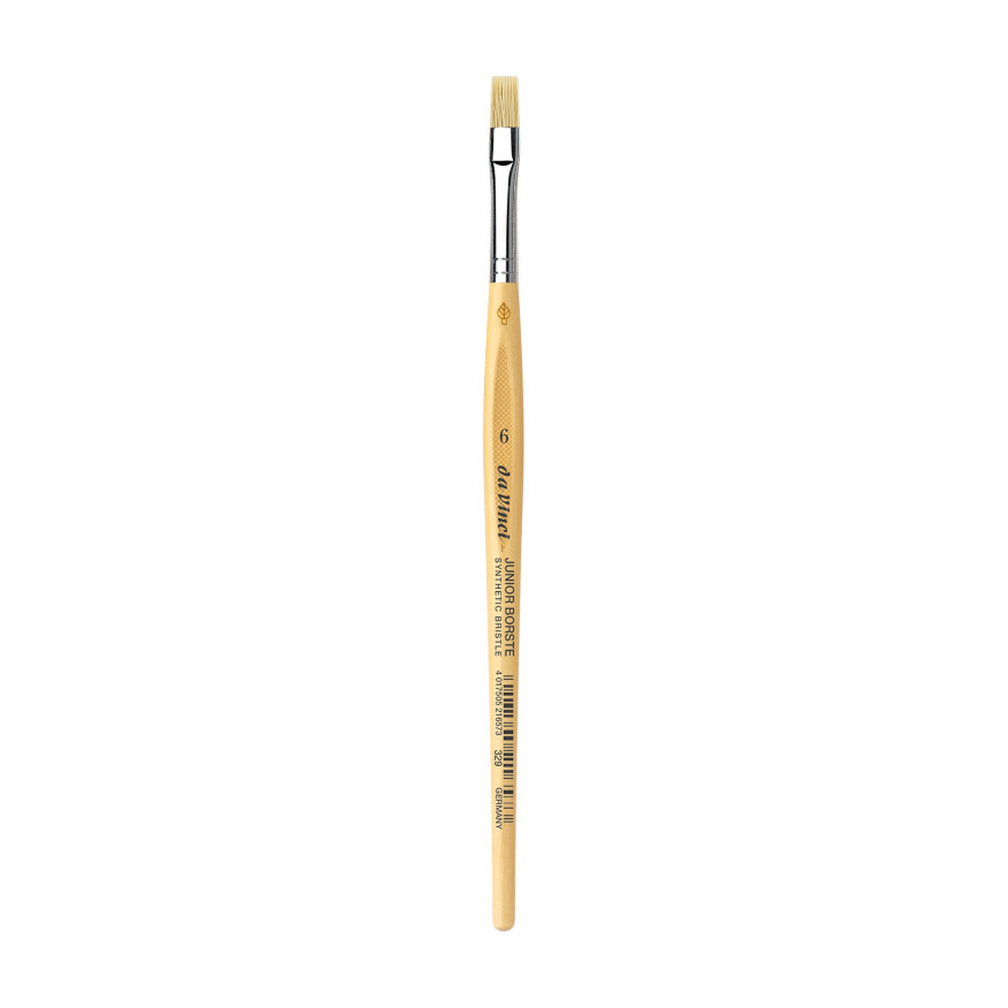 Synthetic Student Flat Tempera Brush, Size 6