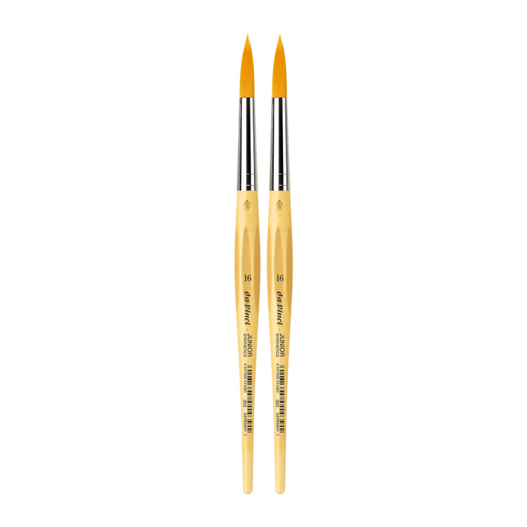 Size 16 Round Synthetic Student Paint Brushes, 2-Pack