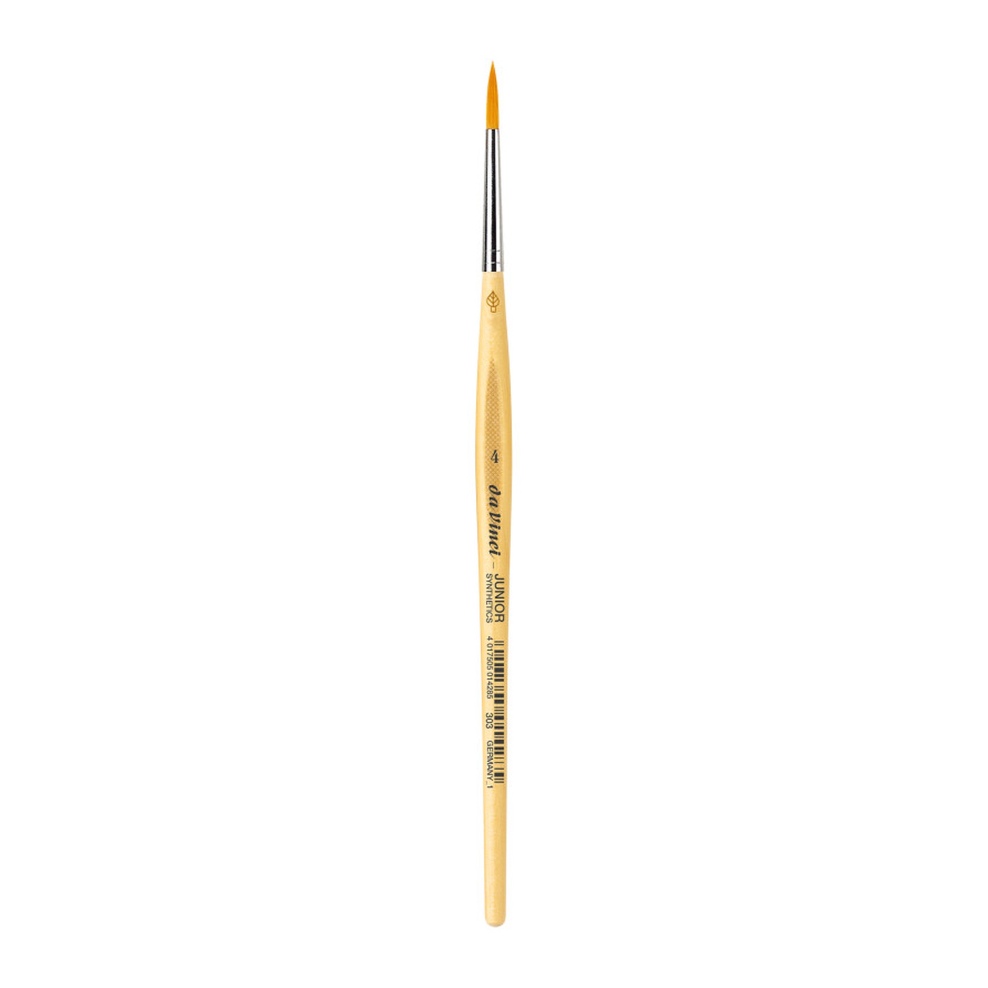Junior Synthetic Round Tempera Brush, Size 4