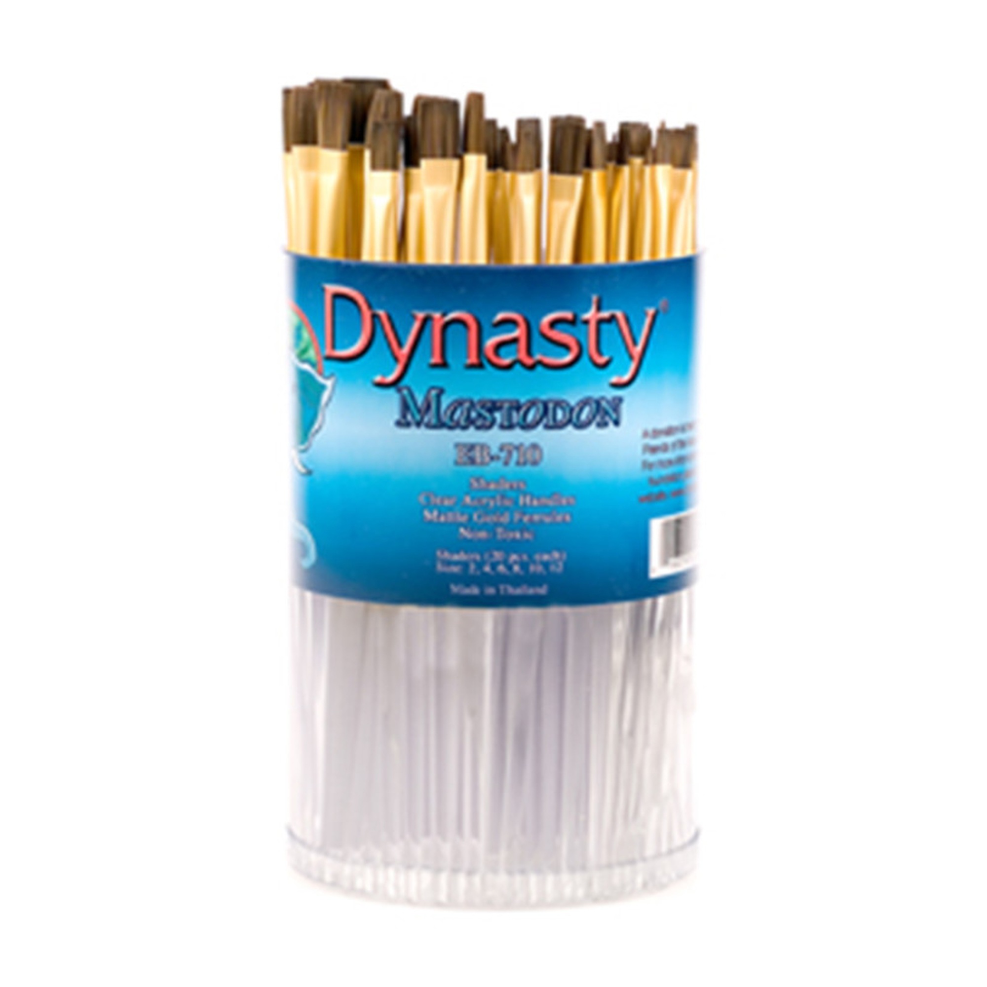 Shader Brush Canister Assortment, 120 Count