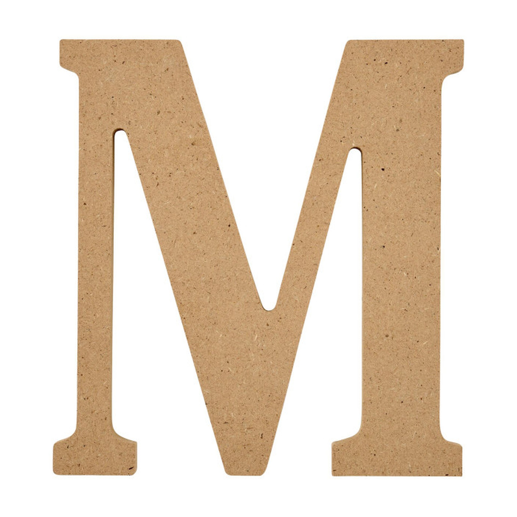 5-Inch MDF Letter M