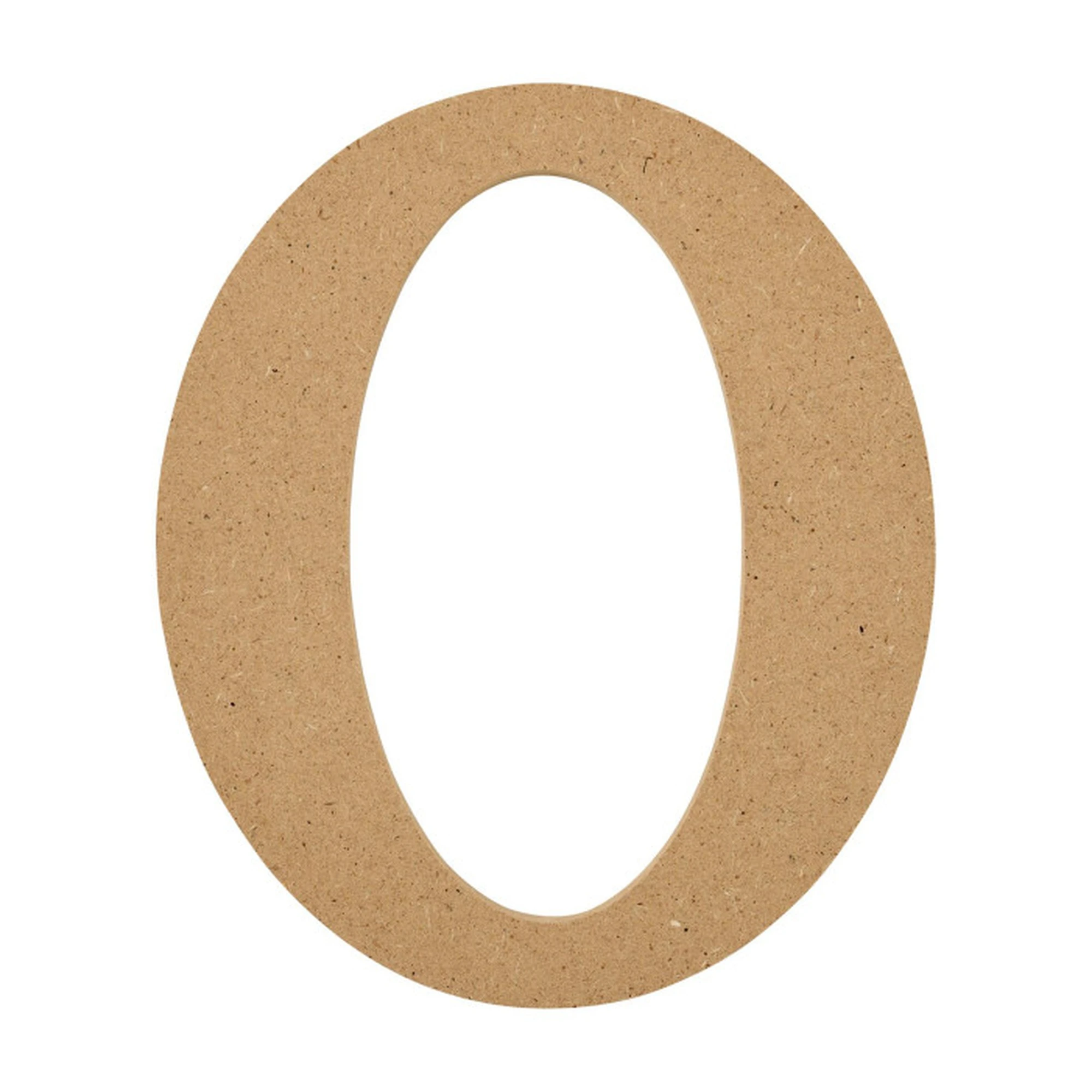 5-Inch MDF Letter O