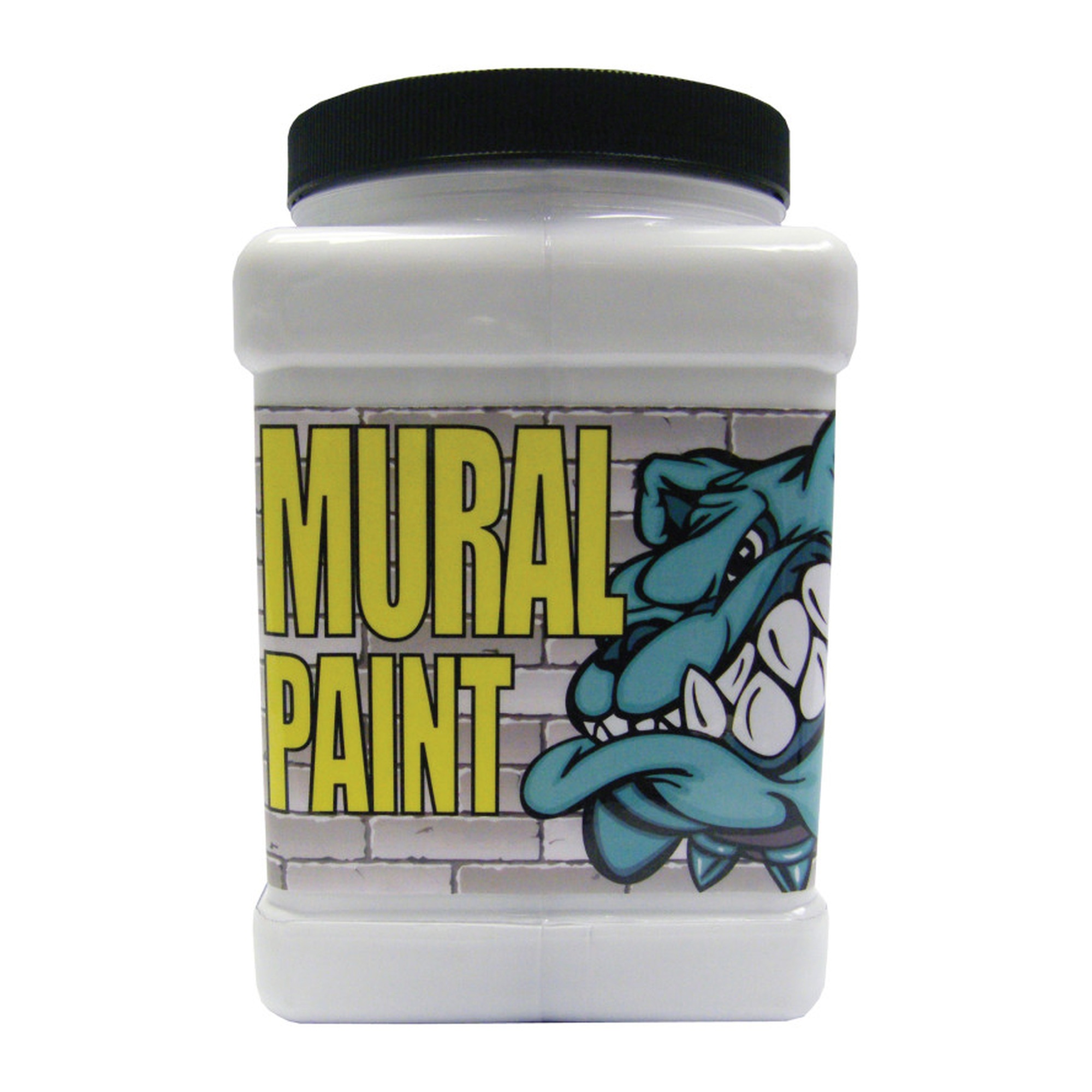 Polar White Acrylic Mural Paint, 1/2 Gallon