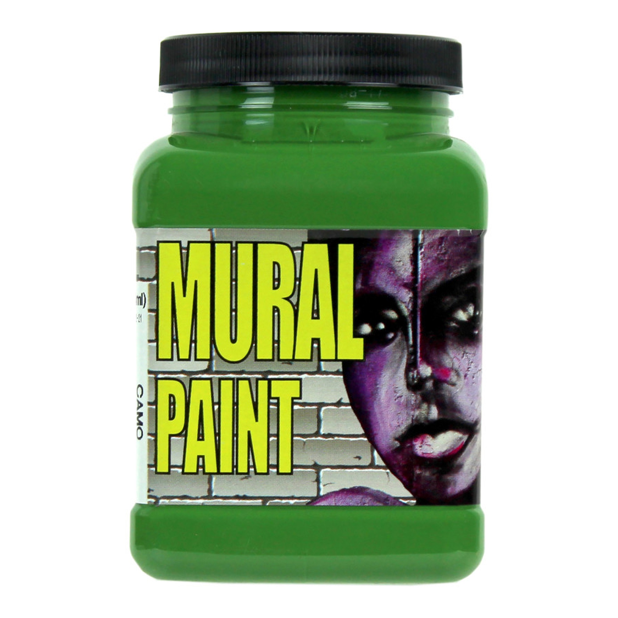 Dark Green Camo Acrylic Mural Paint, Pint