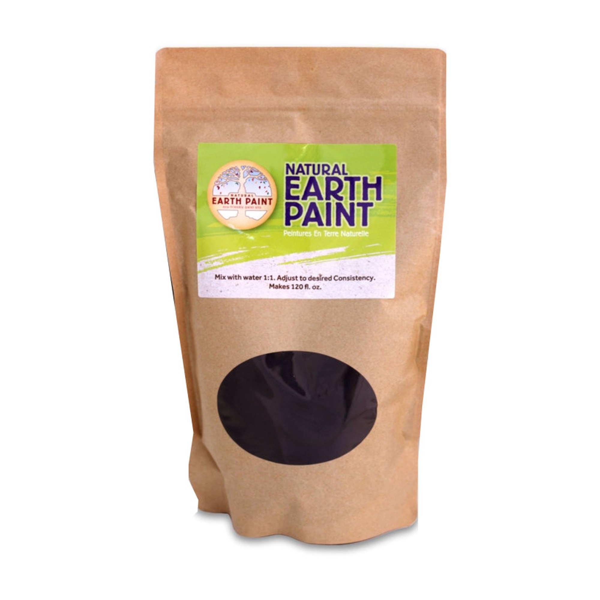 Black Natural Earth Paint Powder, 1 qt