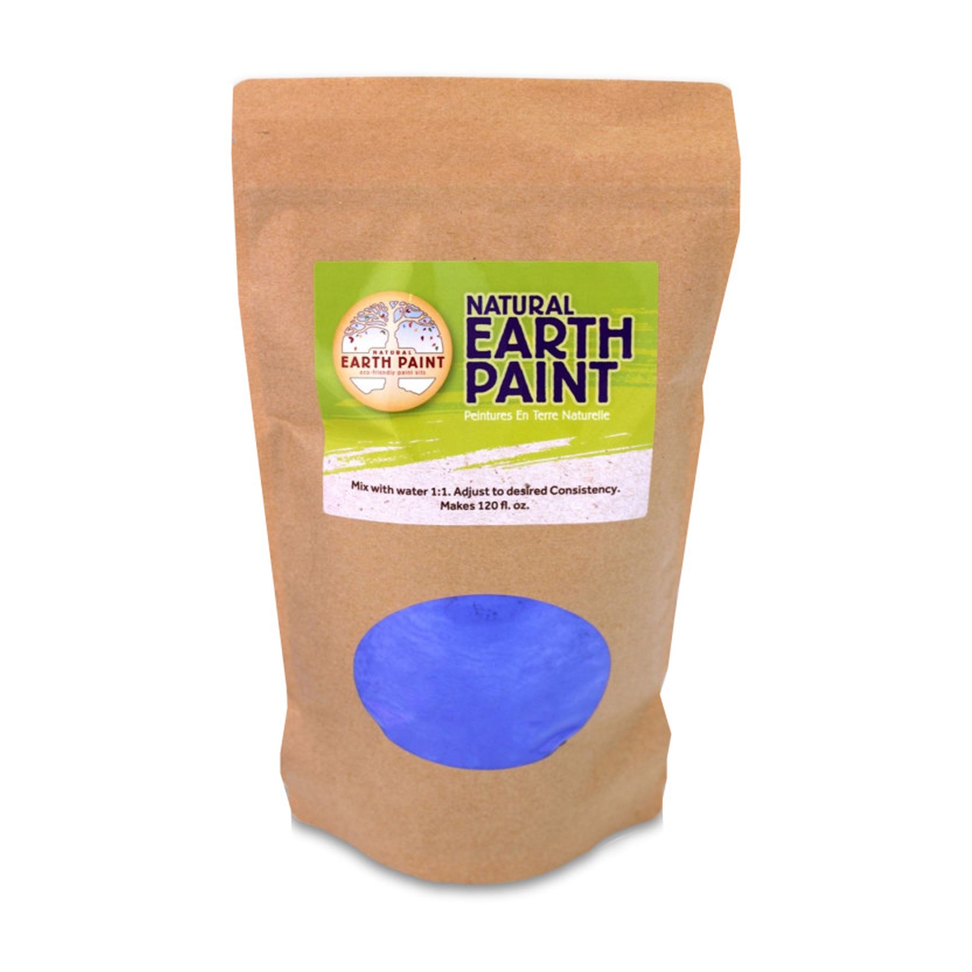 Blue Natural Earth Paint Powder, 1 qt