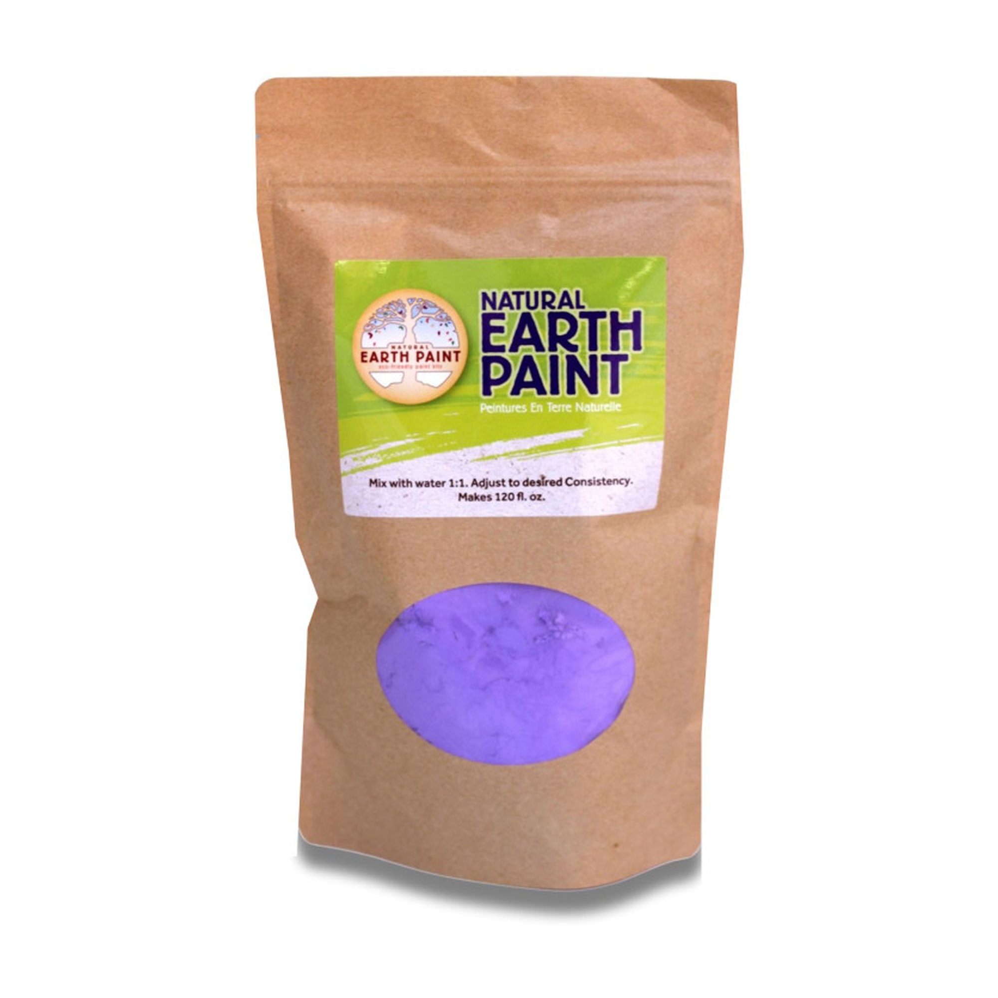 Purple Natural Earth Paint Powder, 1 qt