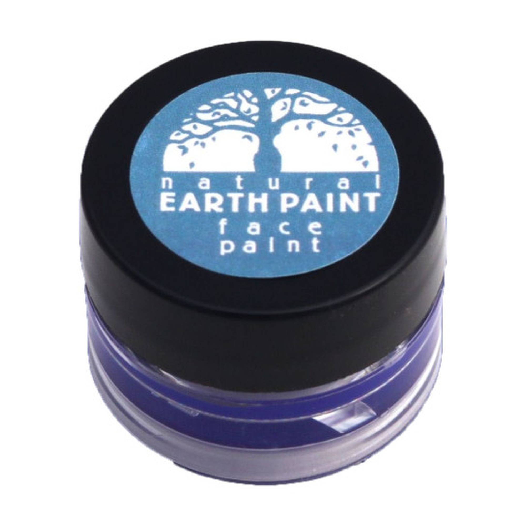 Blue Natural Face Paint, 0.4 oz Jar