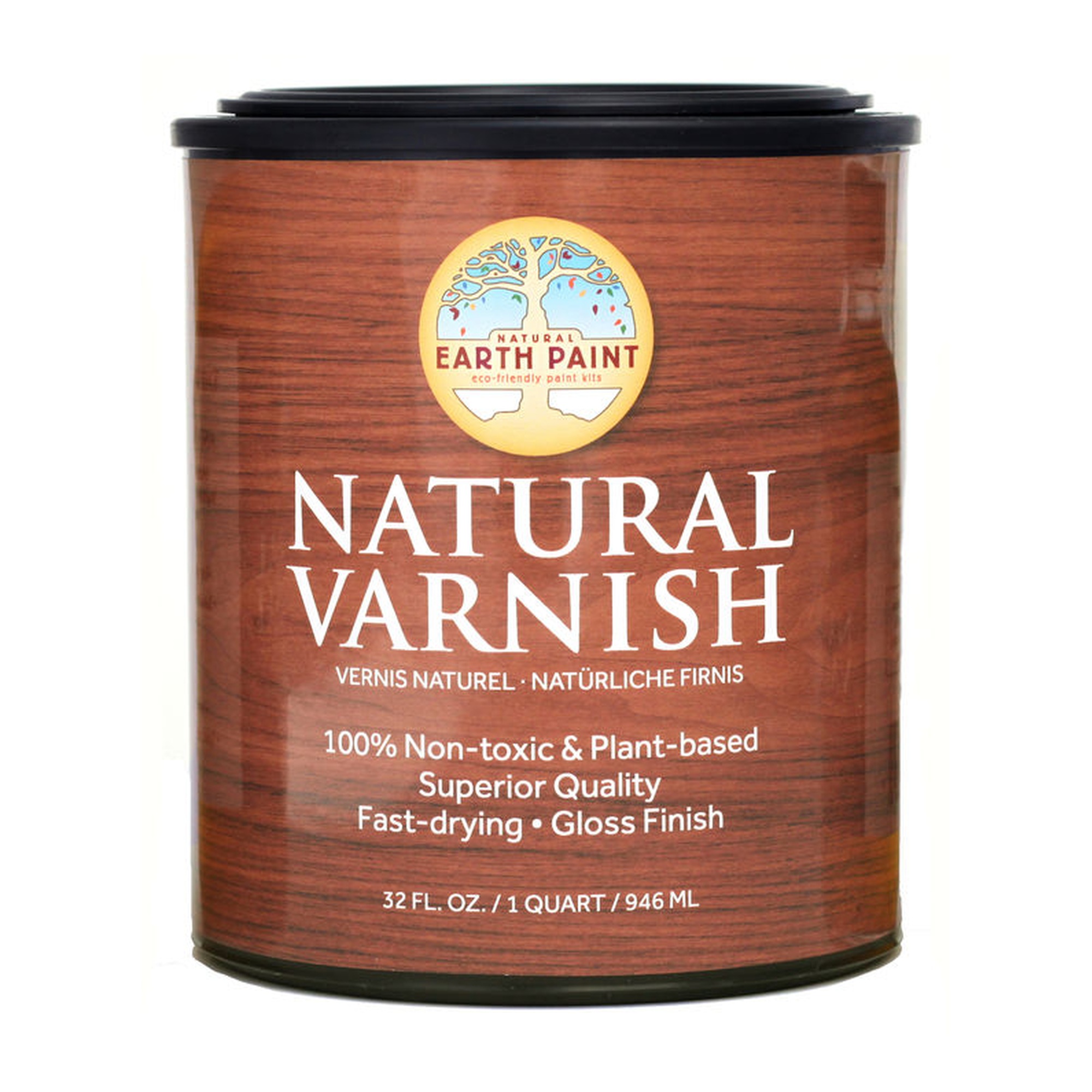 Natural Clear Varnish, 32 oz