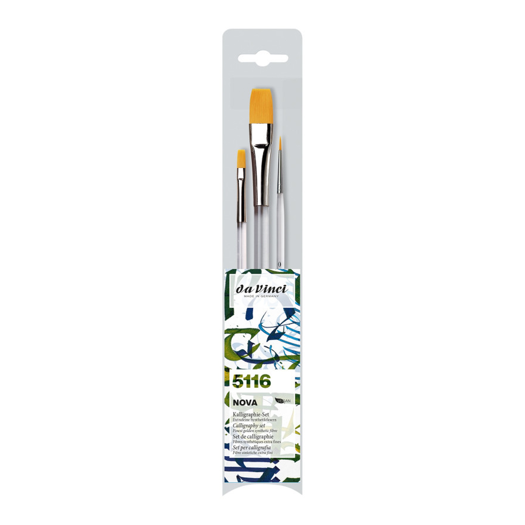 Lettering & Calligraphy Synthetic Brush Set