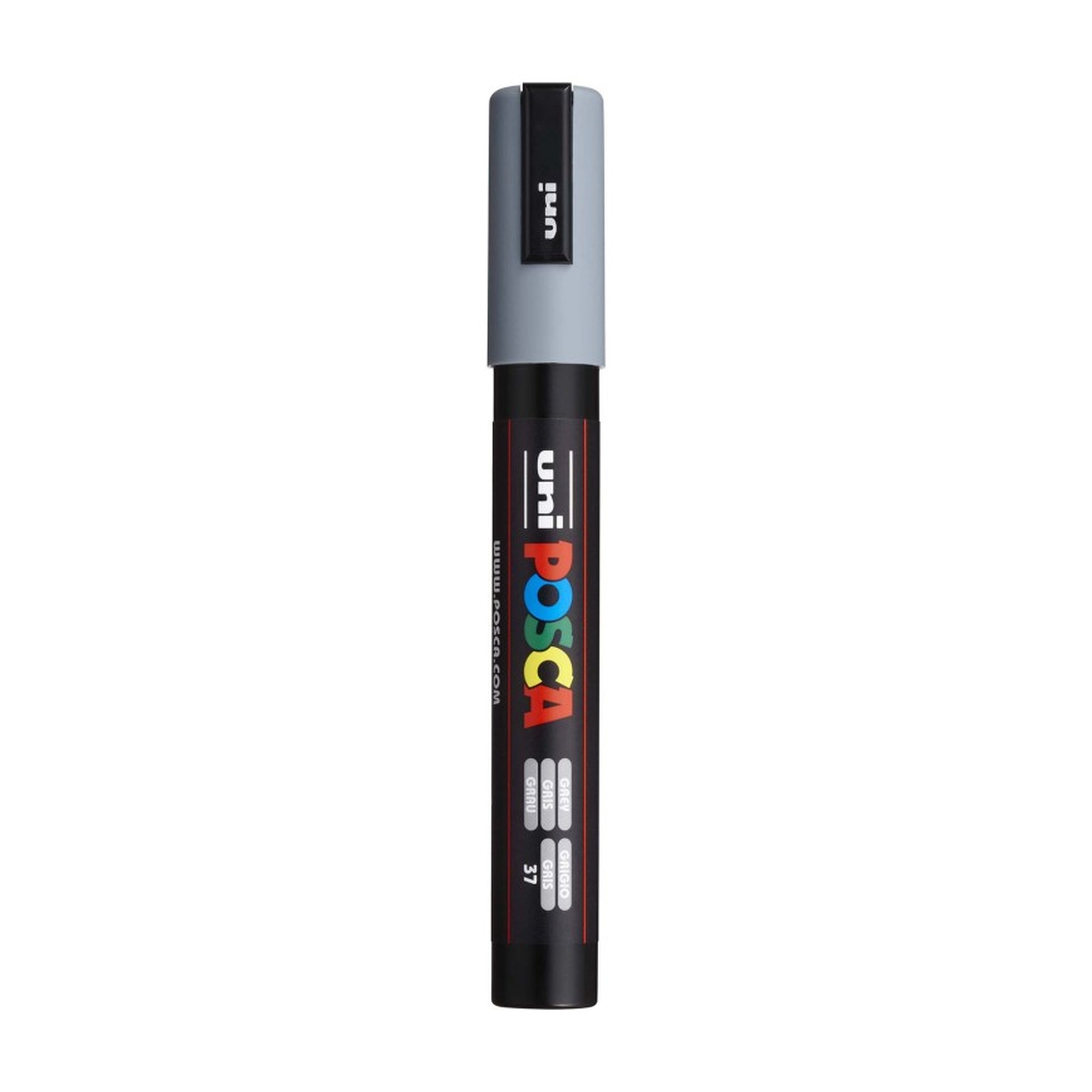 Medium Bullet Tip Paint Marker, Gray
