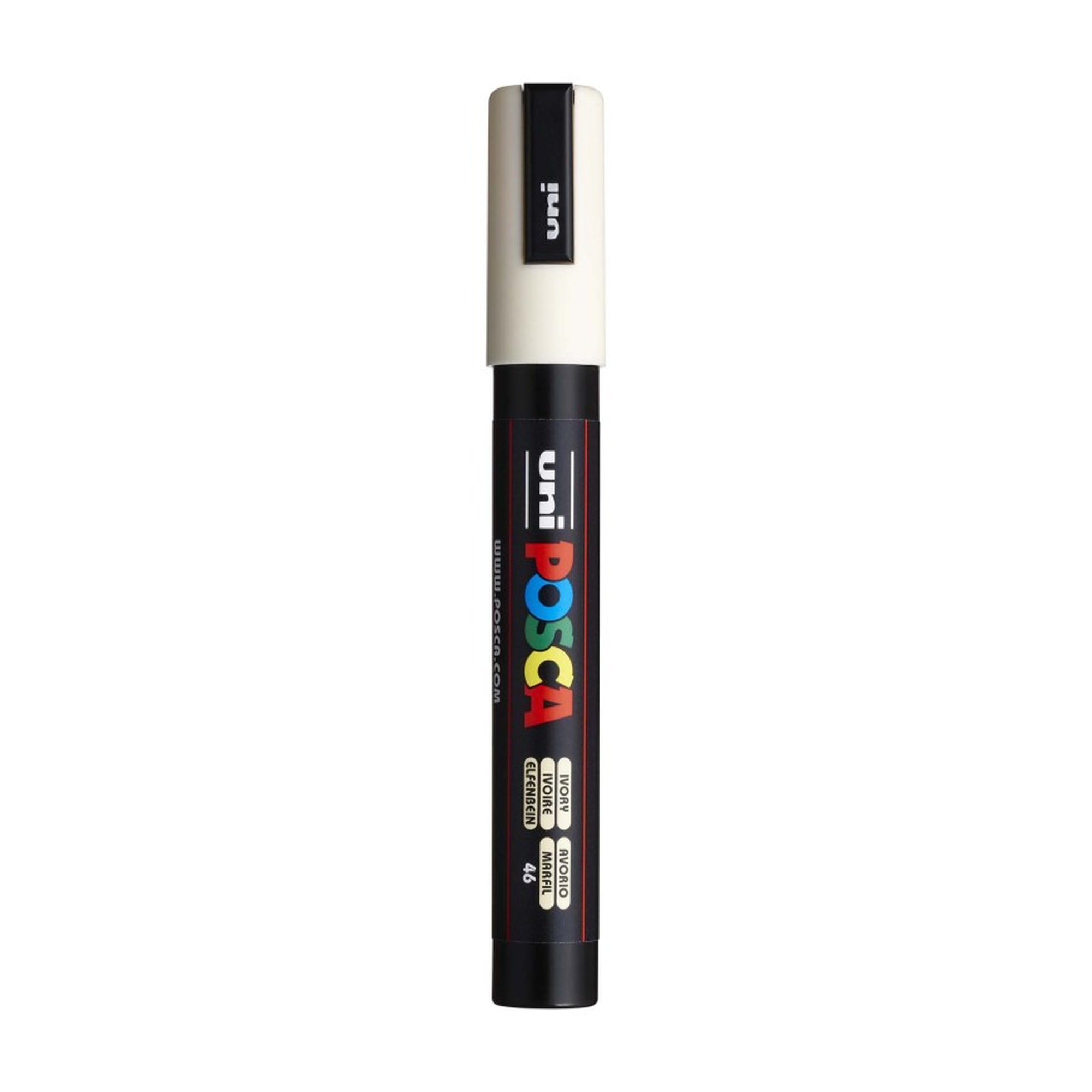 Medium Bullet Tip Paint Marker, Ivory