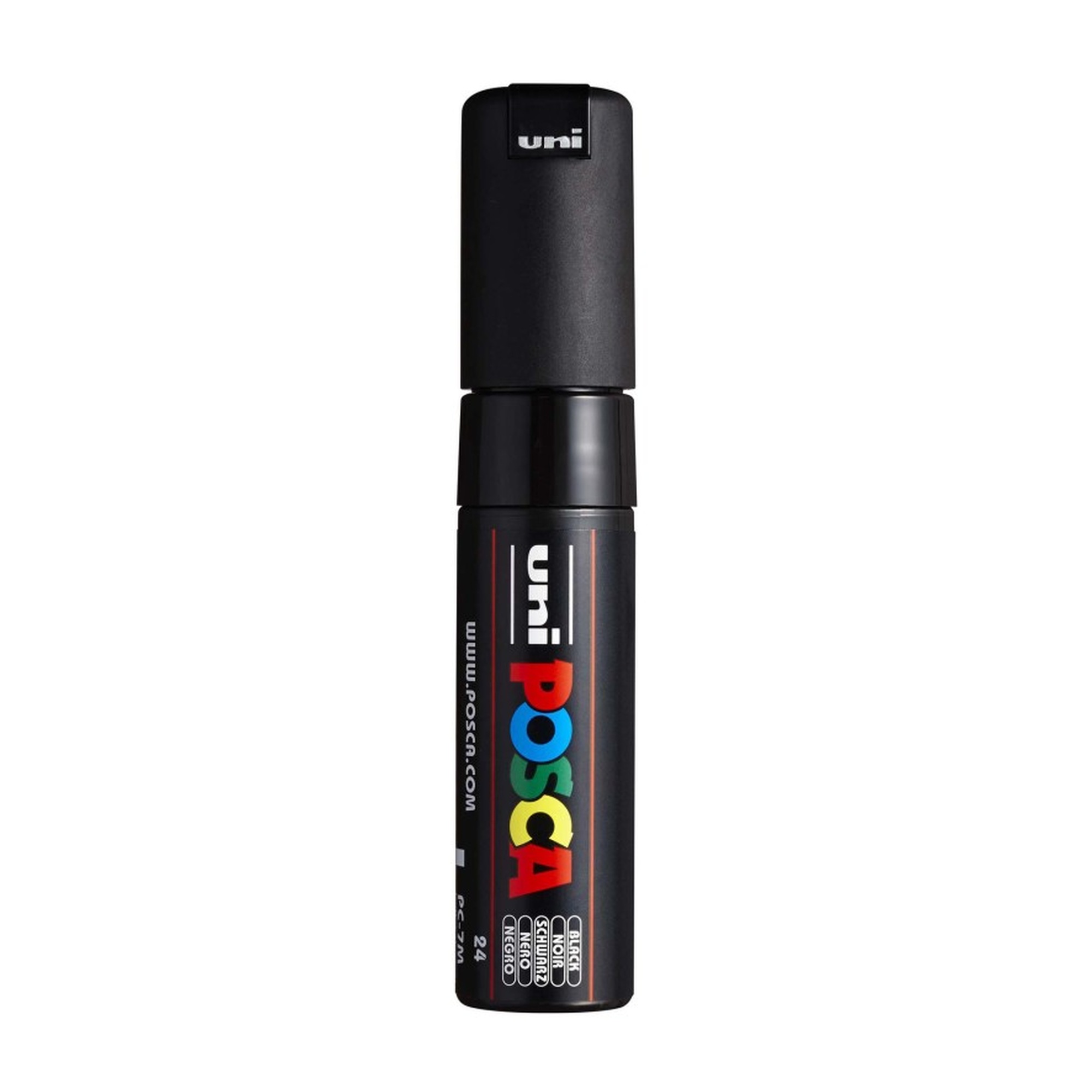 Black Broad Bullet Tip Paint Marker, 4.5–5.5 mm