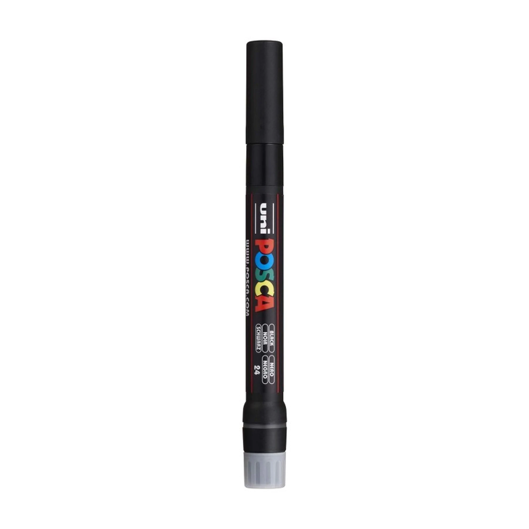 Black Brush Tip Paint Marker